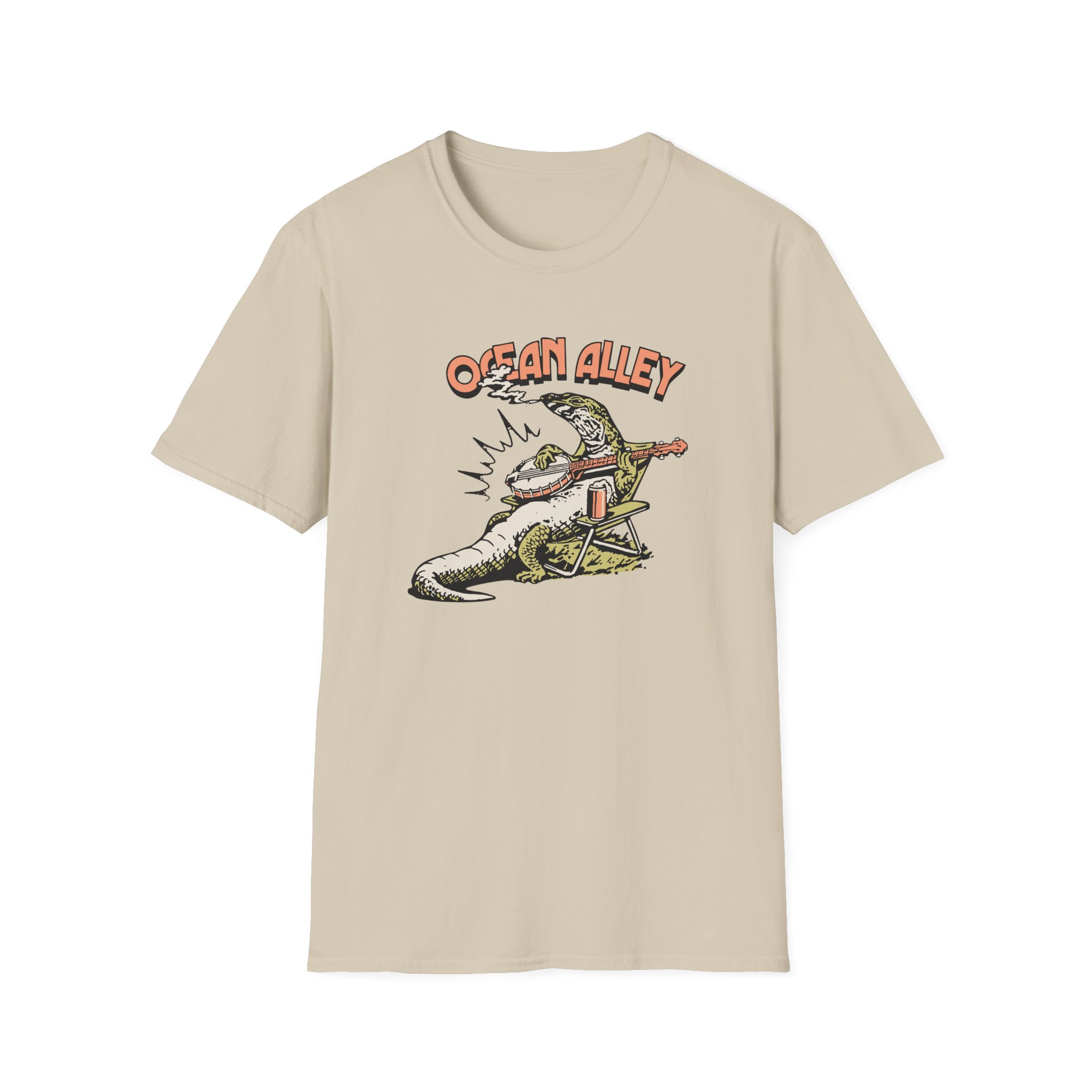 Ocean Alley Lizard Unisex Softstyle T-Shirt