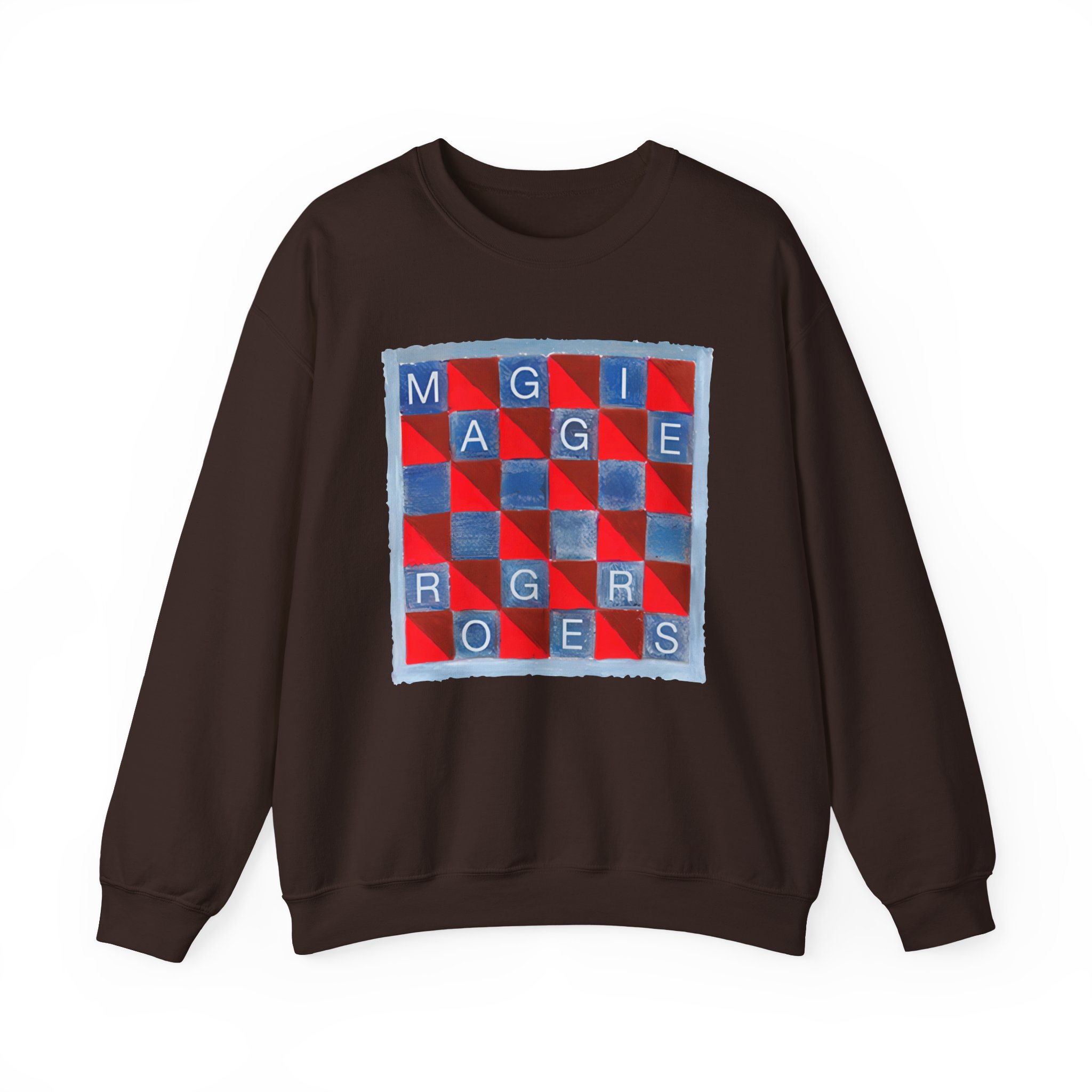 Maggie Rogers Checkmate Unisex Heavy Blendâ„¢ Crewneck Sweatshirt
