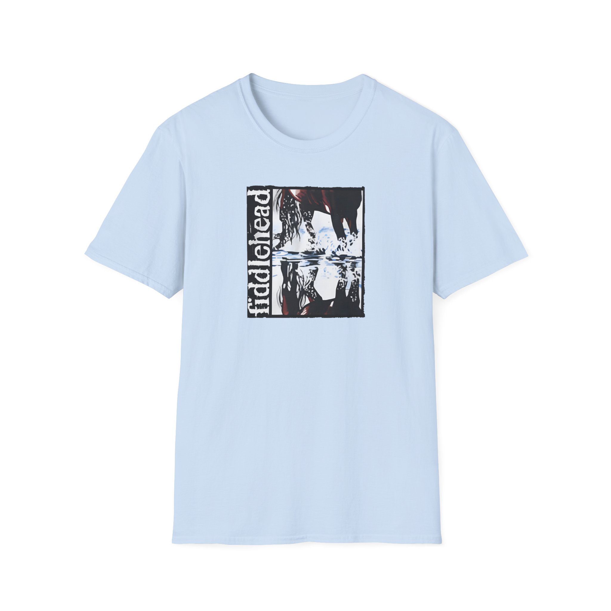 Fiddlehead Horse Unisex Softstyle T-Shirt