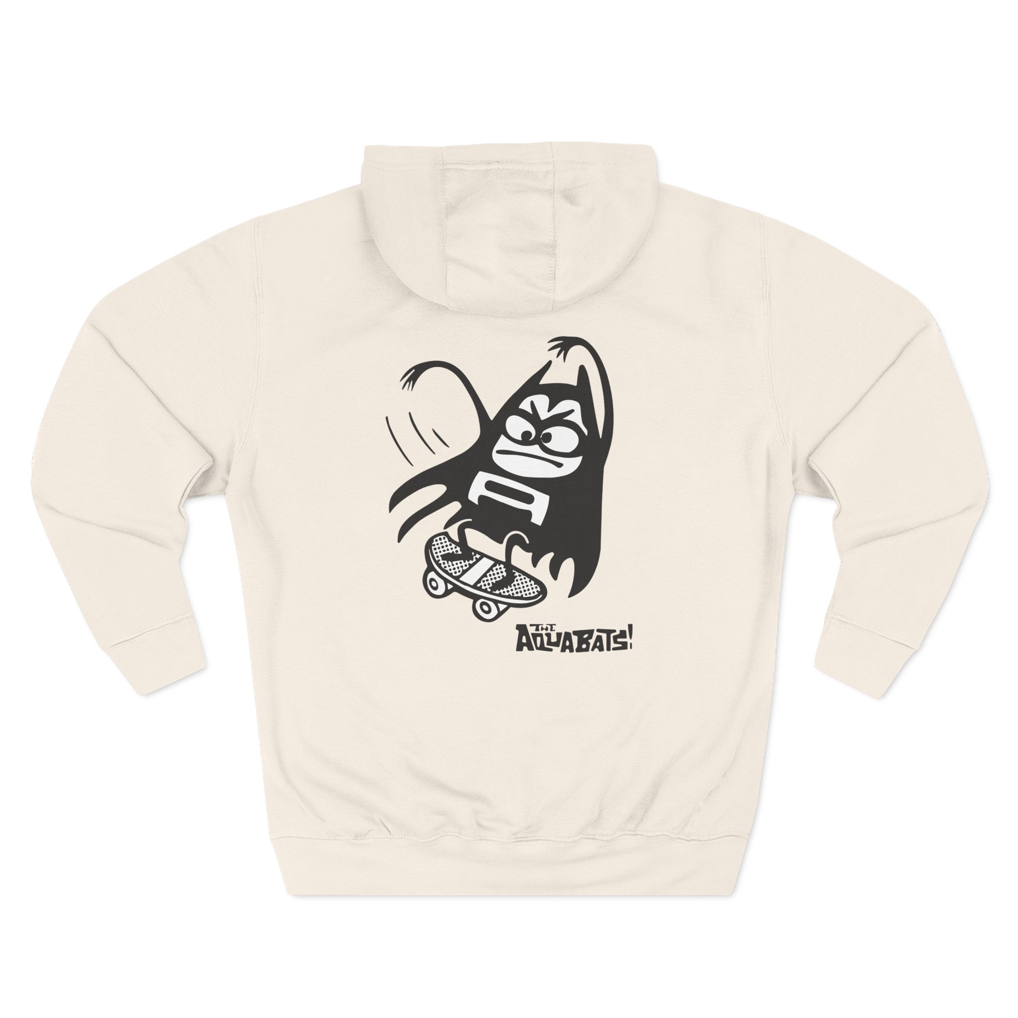 The Aquabats Lil Bat Skateboard Three-Panel Fleece Hoodie