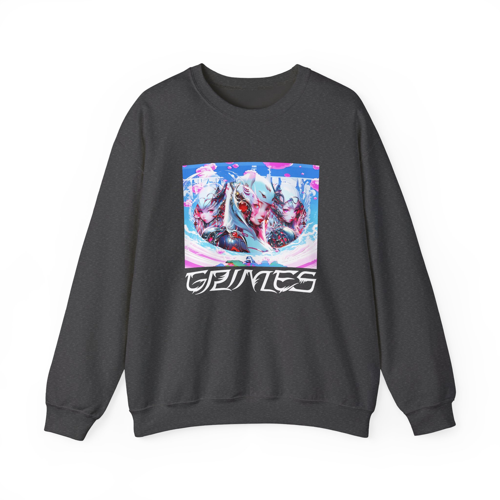Grimes Unisex Heavy Blend Crewneck Sweatshirt
