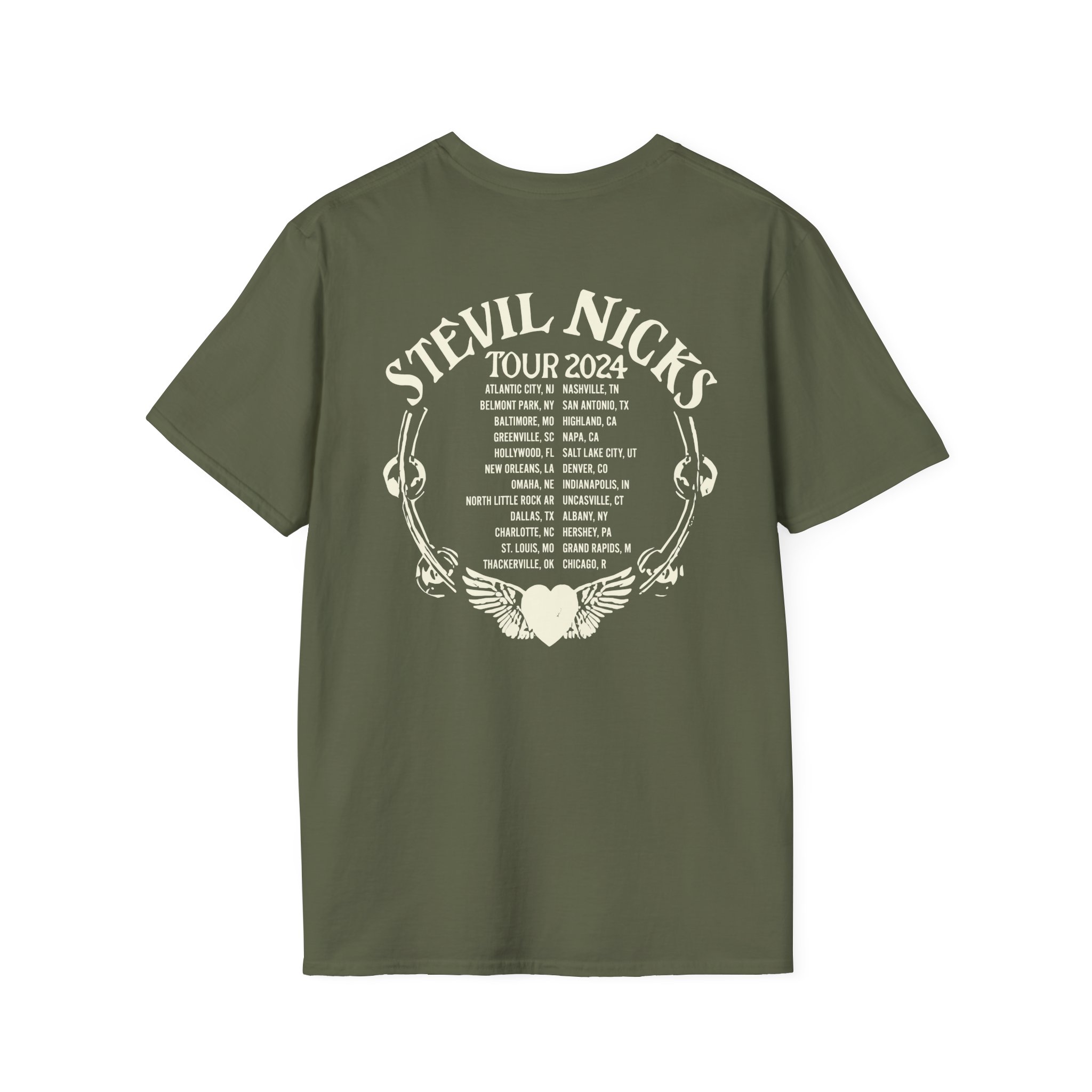 Stevie Nicks Tour Unisex Softstyle T-Shirt