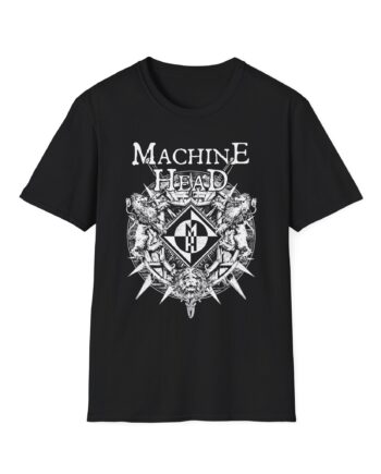 Machine Head Lion Crest Unisex Softstyle T-Shirt
