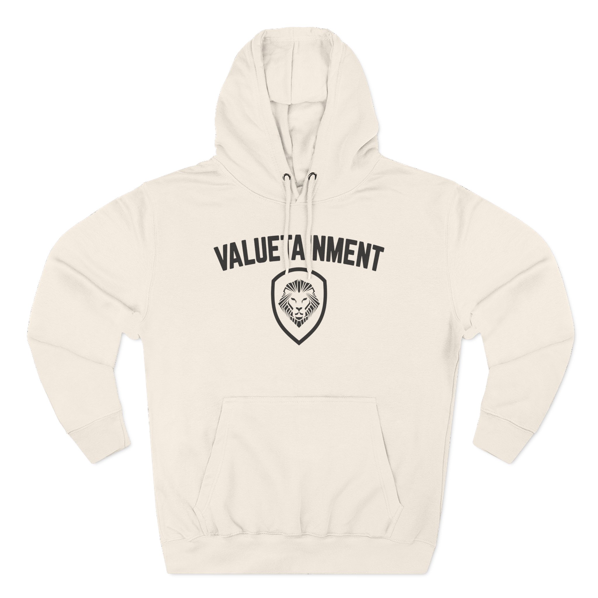 Valuetainment Three-Panel Fleece Hoodie