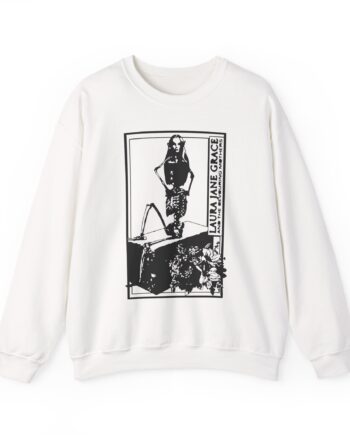 Laura Jane Heads Up Unisex Heavy Blend™ Crewneck Sweatshirt