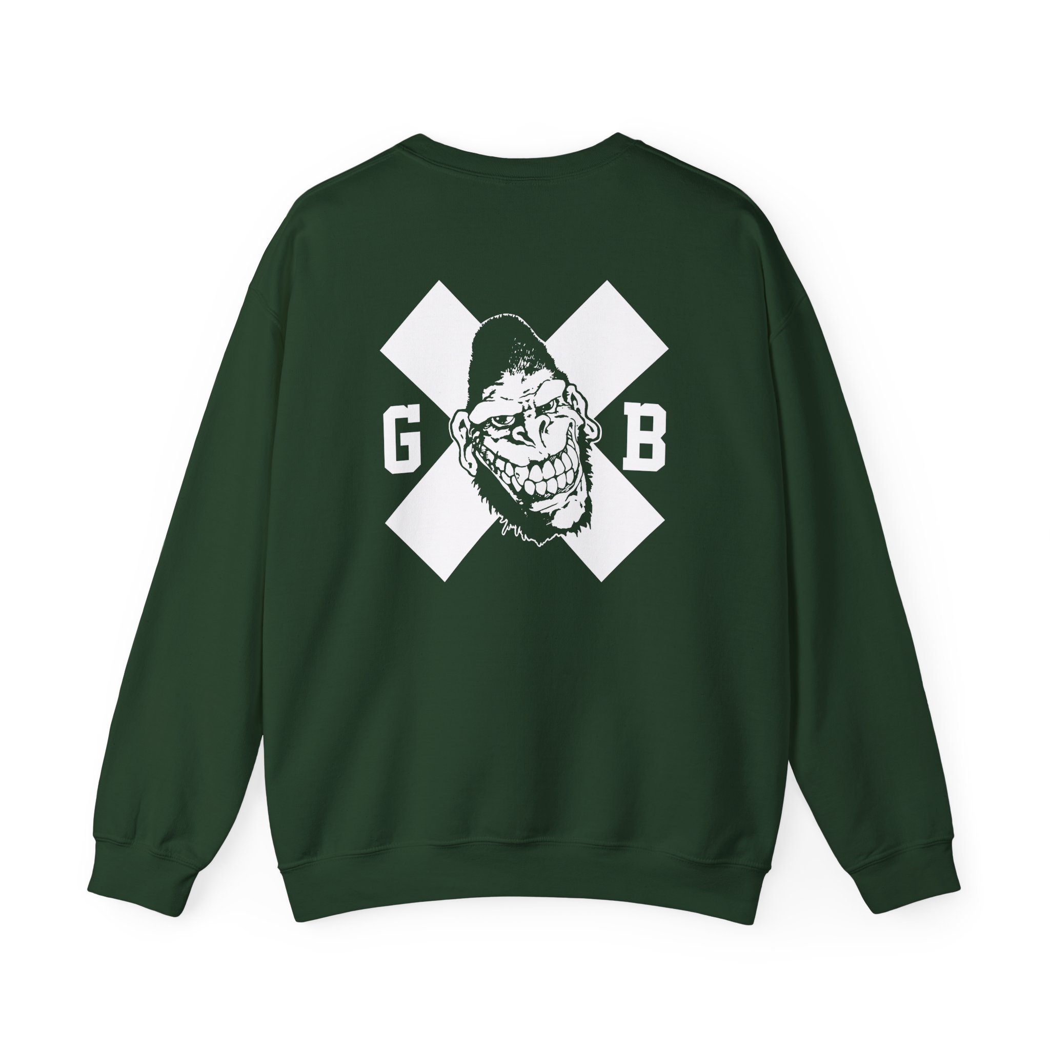 Gorilla Biscuits Gorilla X Unisex Heavy Blendâ„¢ Crewneck Sweatshirt