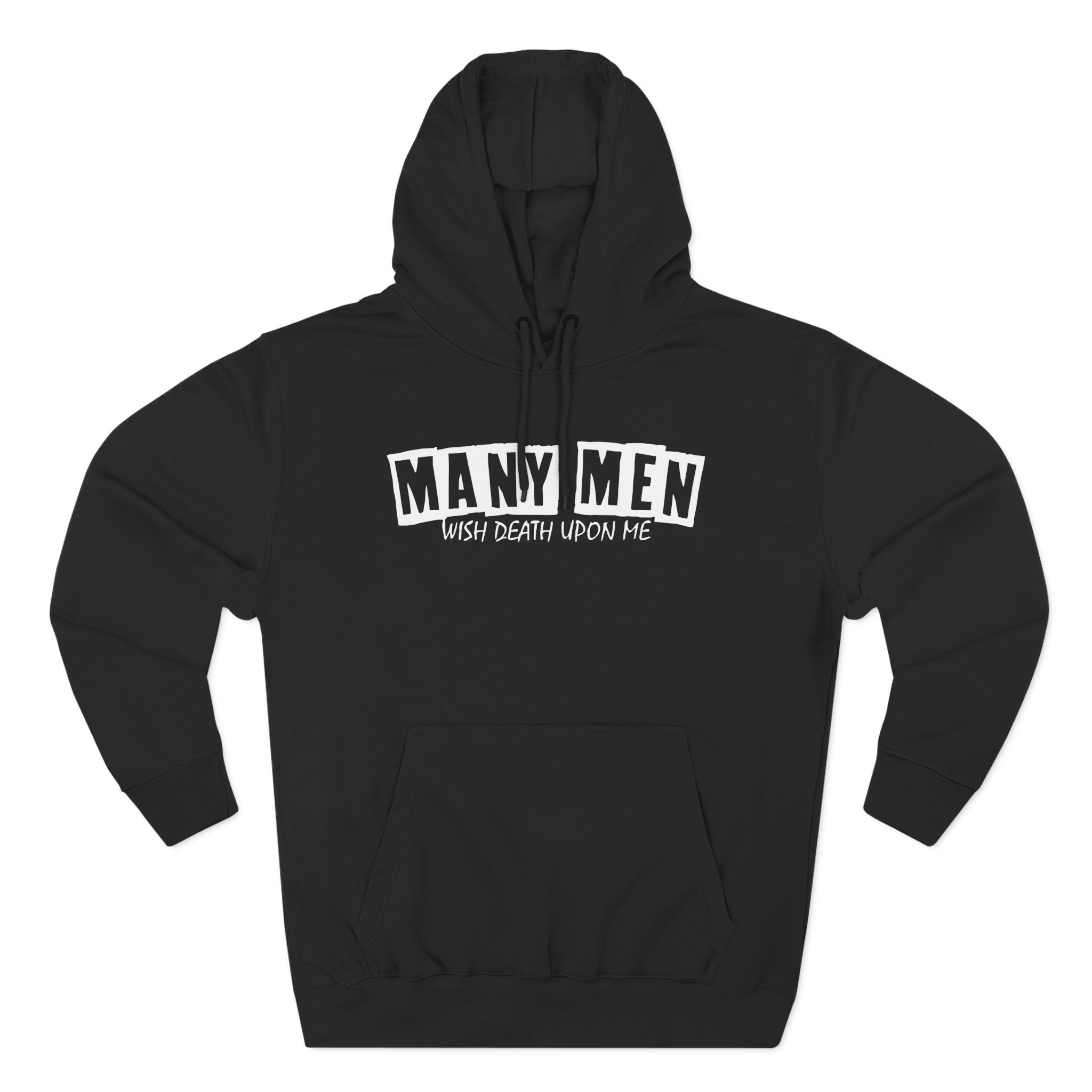 G-unit 50 Cent Many Men Wish Death Upon Me Three-Panel Fleece Hoodie