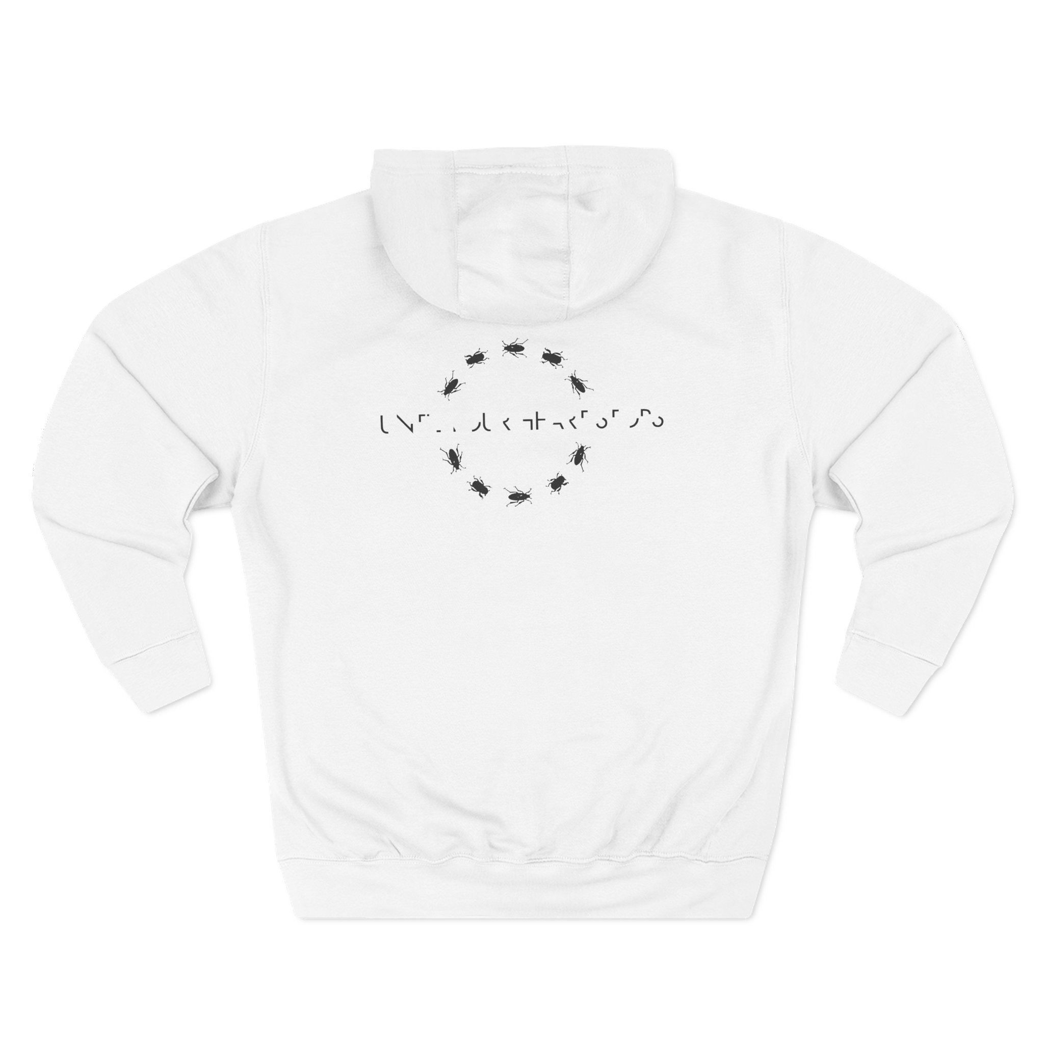 Cave in Classic Heart Three-Panel Fleece Hoodie