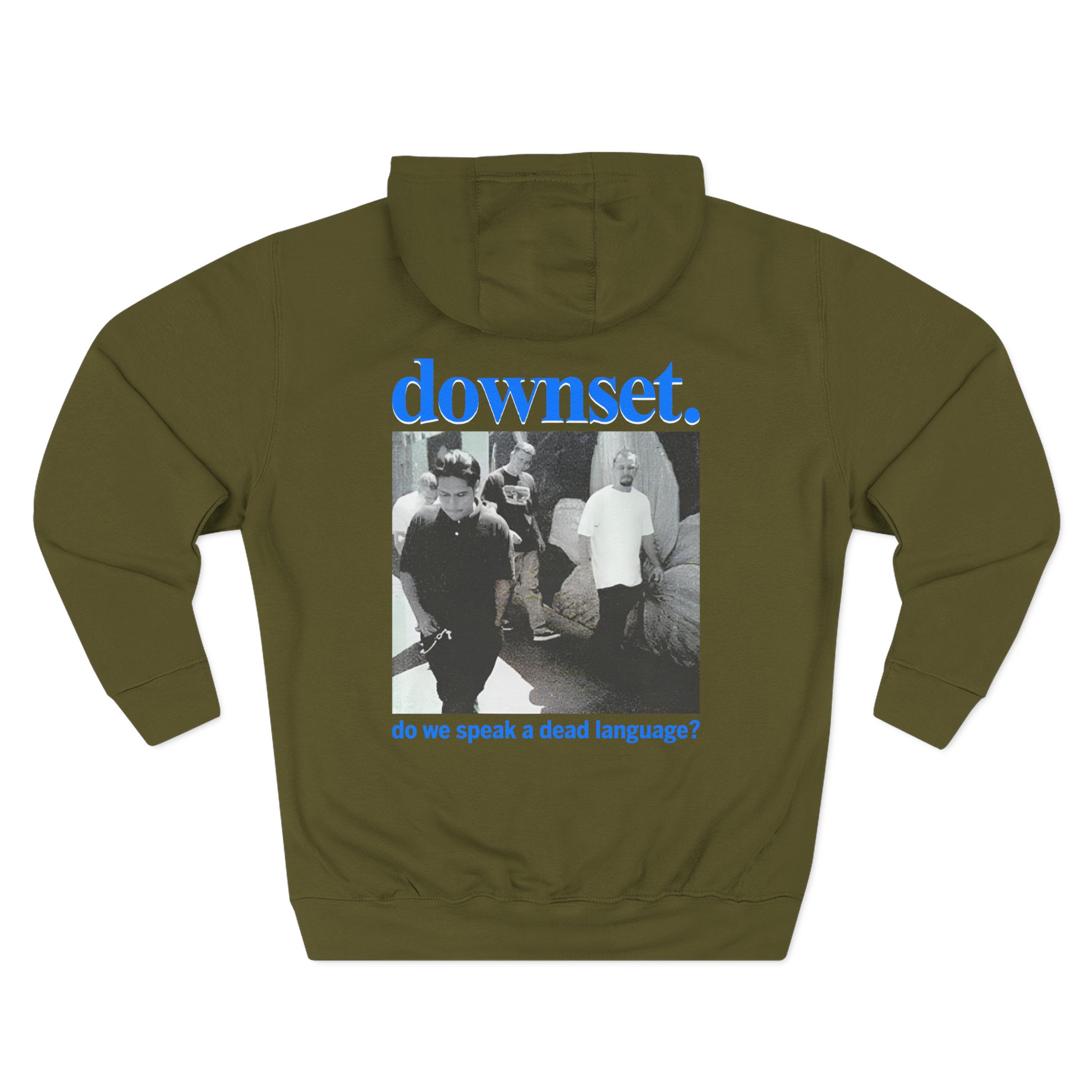 Downset Three-Panel Fleece Hoodie
