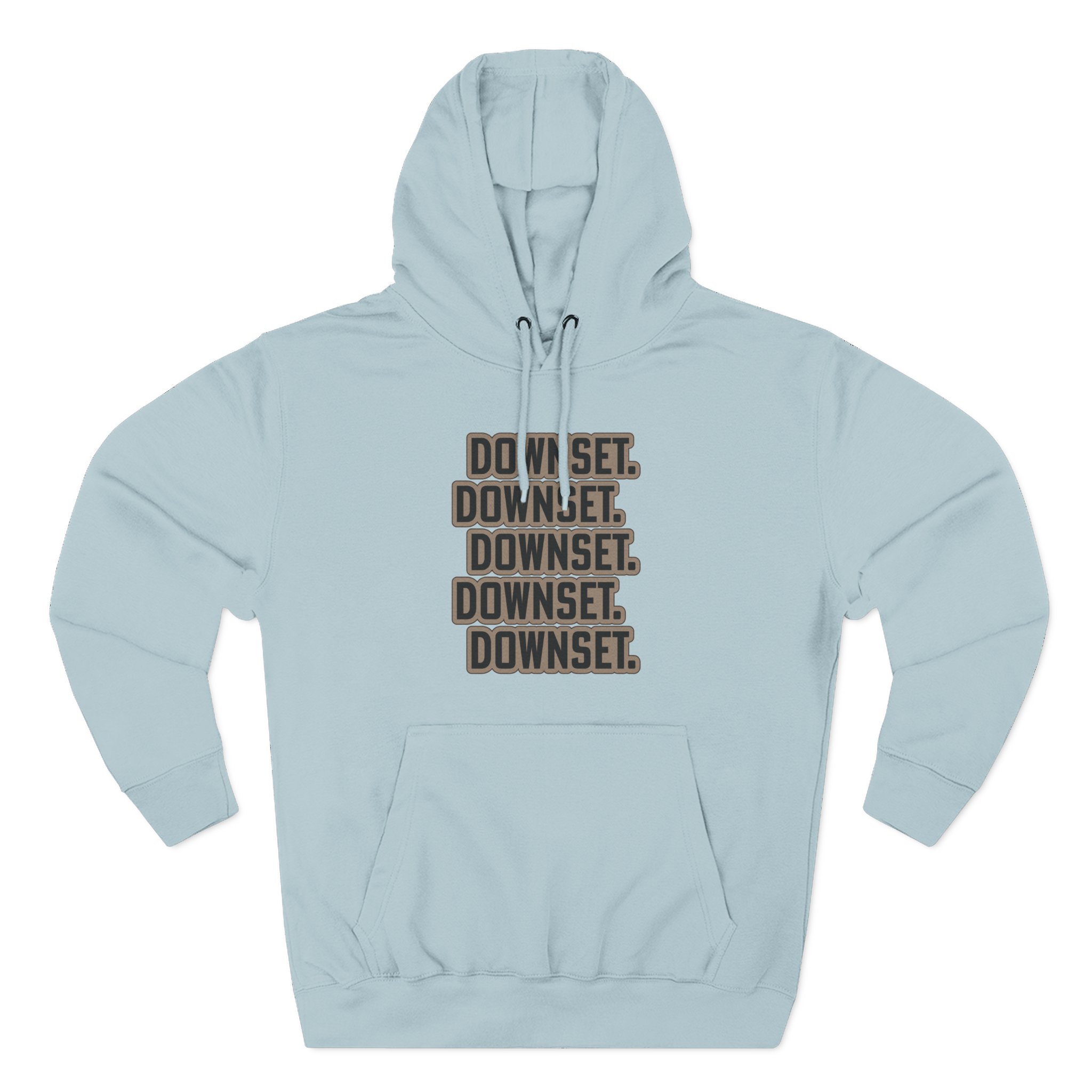 Downset Three-Panel Fleece Hoodie