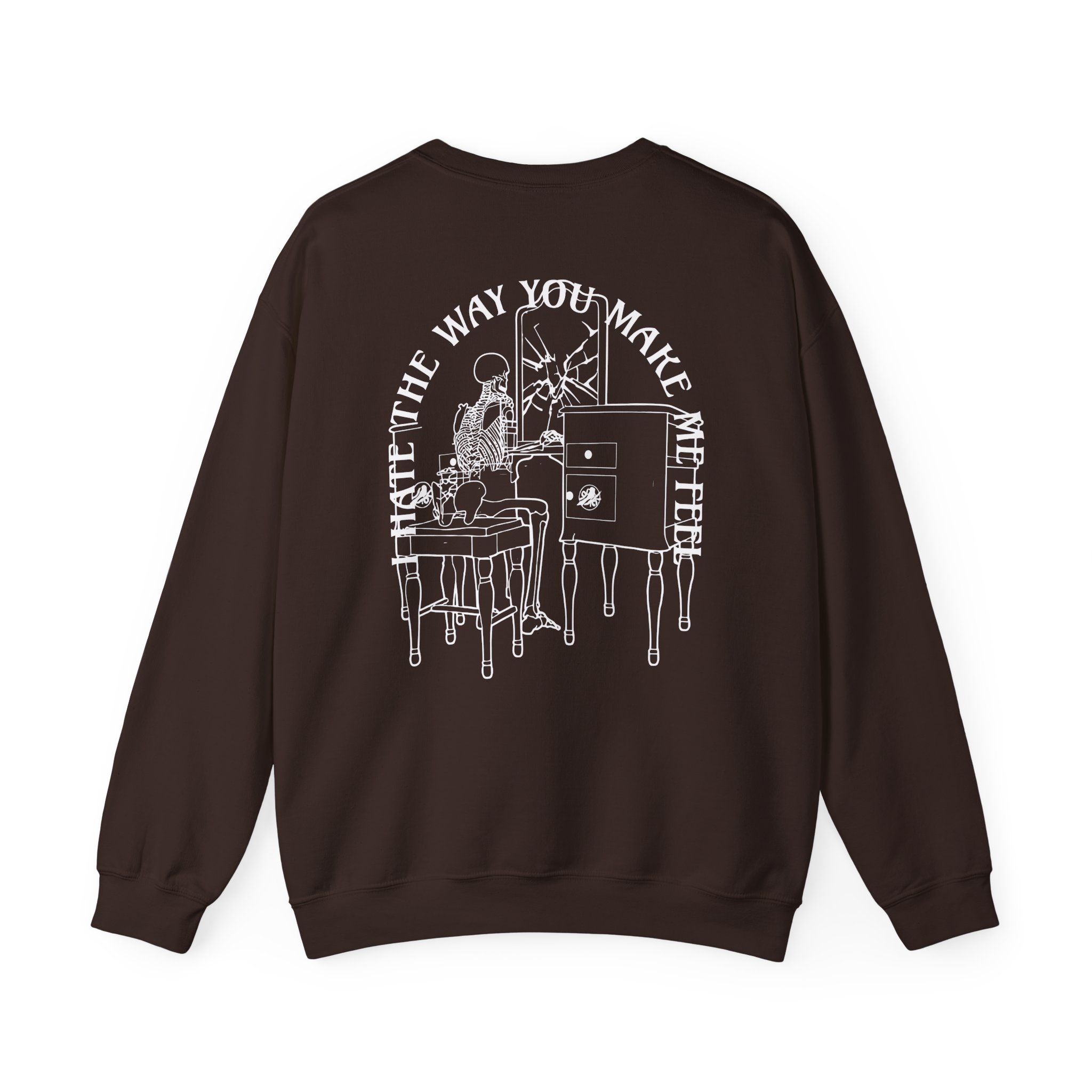 Bayside Vanity Unisex Heavy Blendâ„¢ Crewneck Sweatshirt