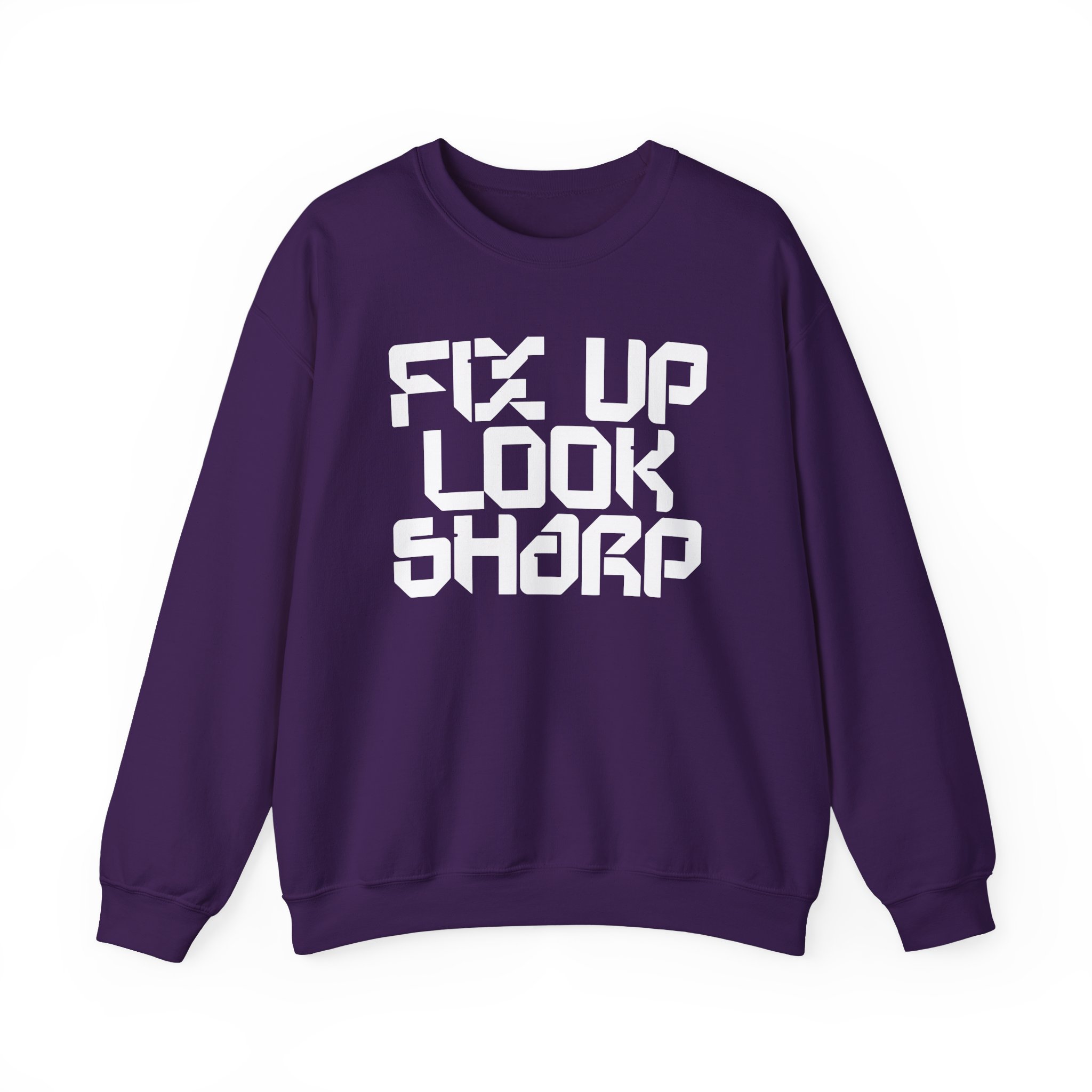 Dizzee Rascal Fix Up Look Sharp Unisex Heavy Blendâ„¢ Crewneck Sweatshirt