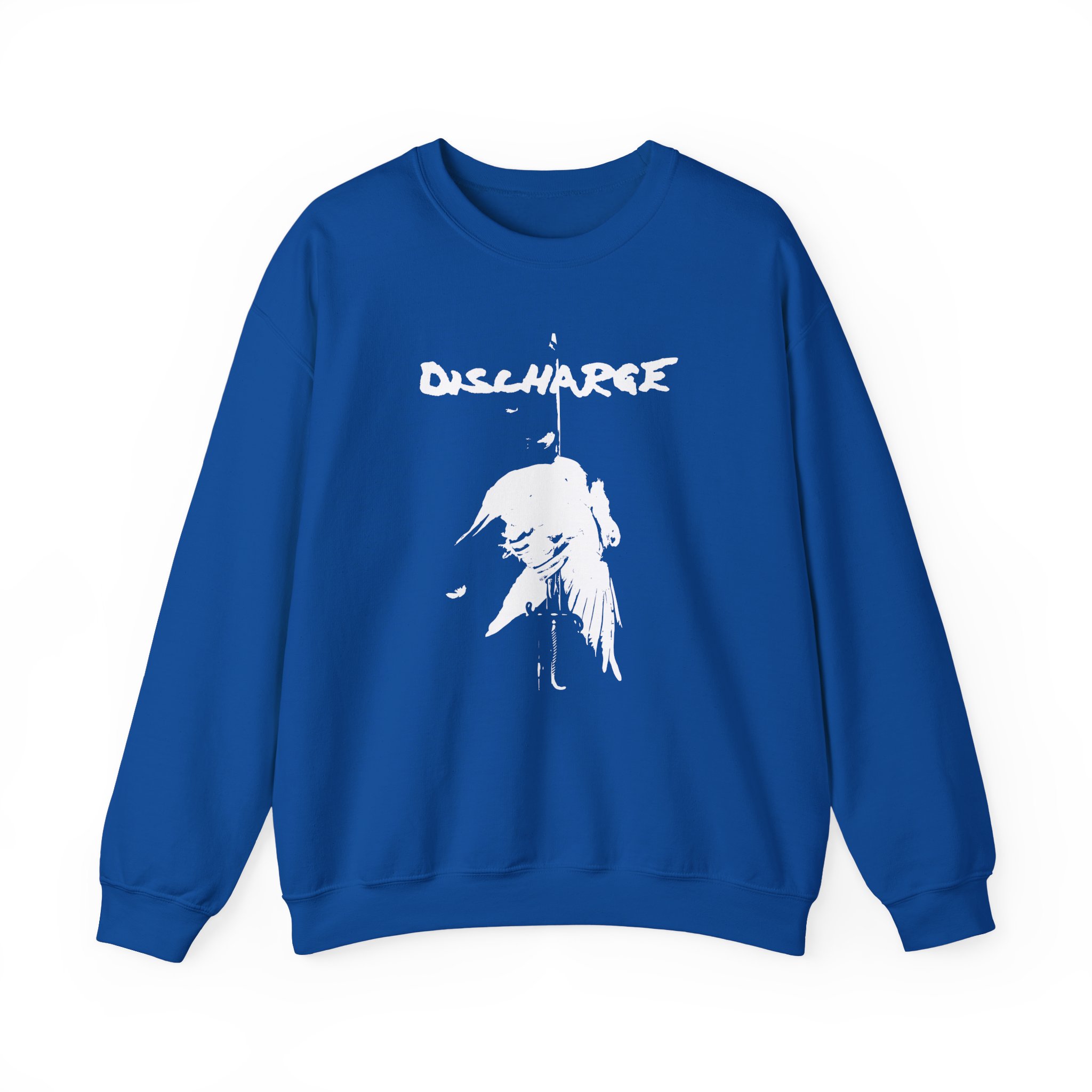 Discharge Never Again Unisex Heavy Blendâ„¢ Crewneck Sweatshirt