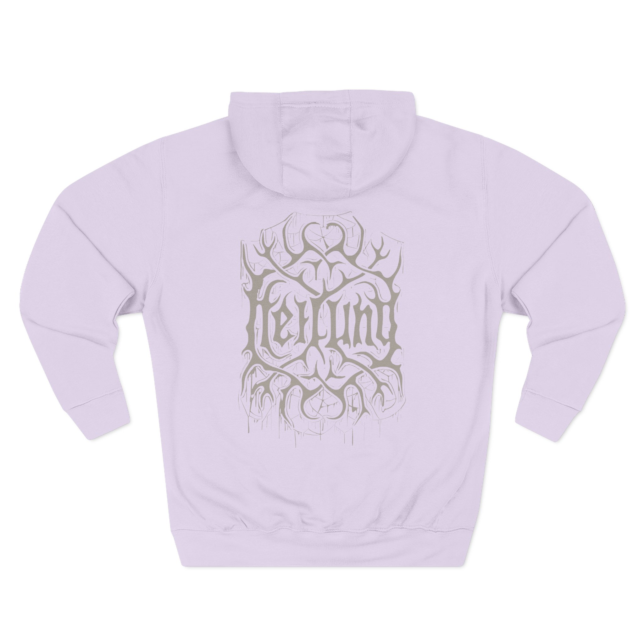 Heilung Warrior Snail Three-Panel Fleece Hoodie