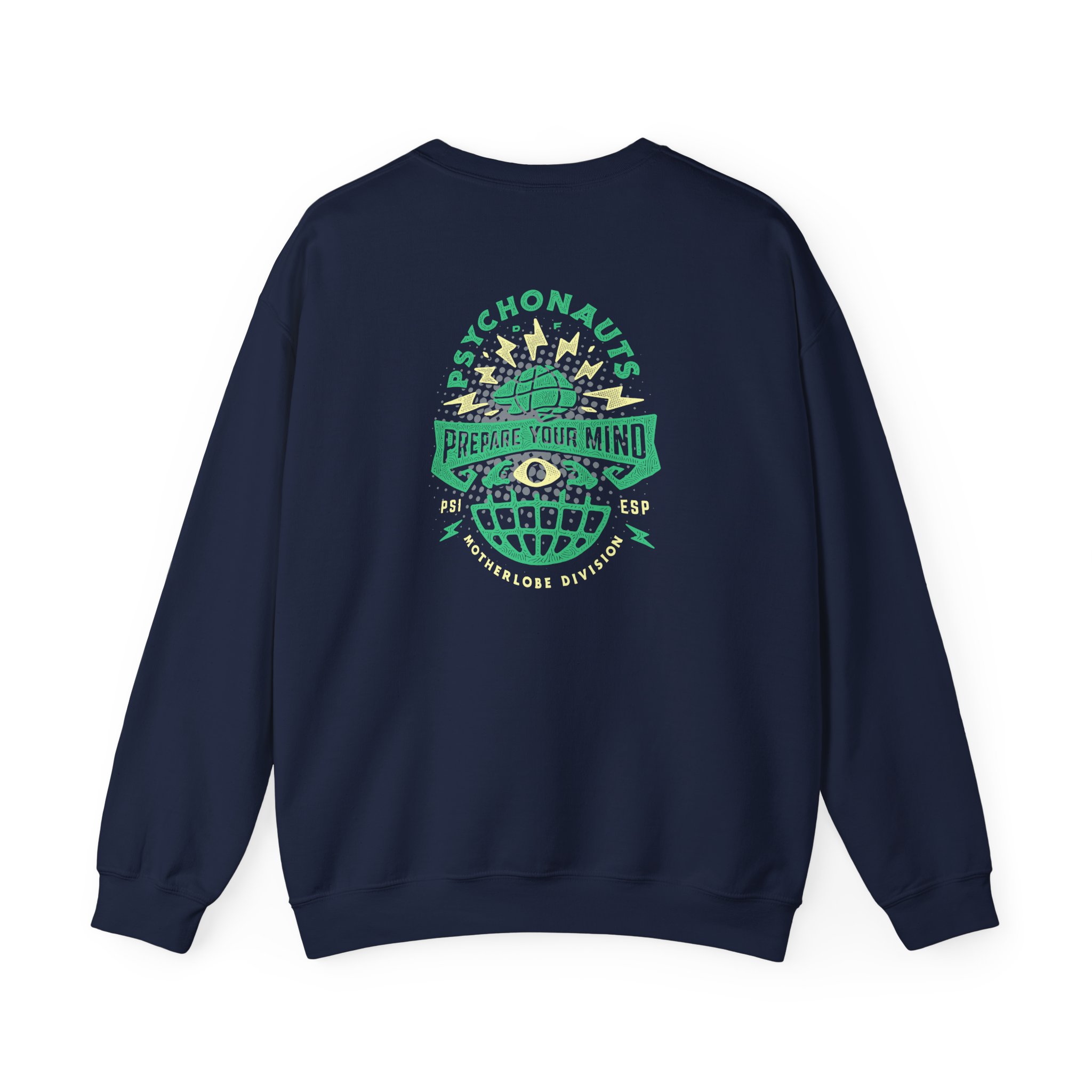 Double Fine Psychic Agency Unisex Heavy Blendâ„¢ Crewneck Sweatshirt