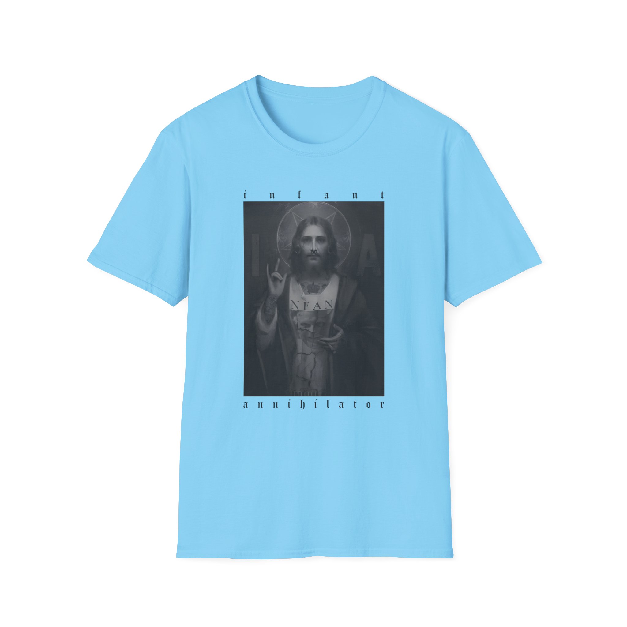 Infant Annihilator Jesus Unisex Softstyle T-Shirt