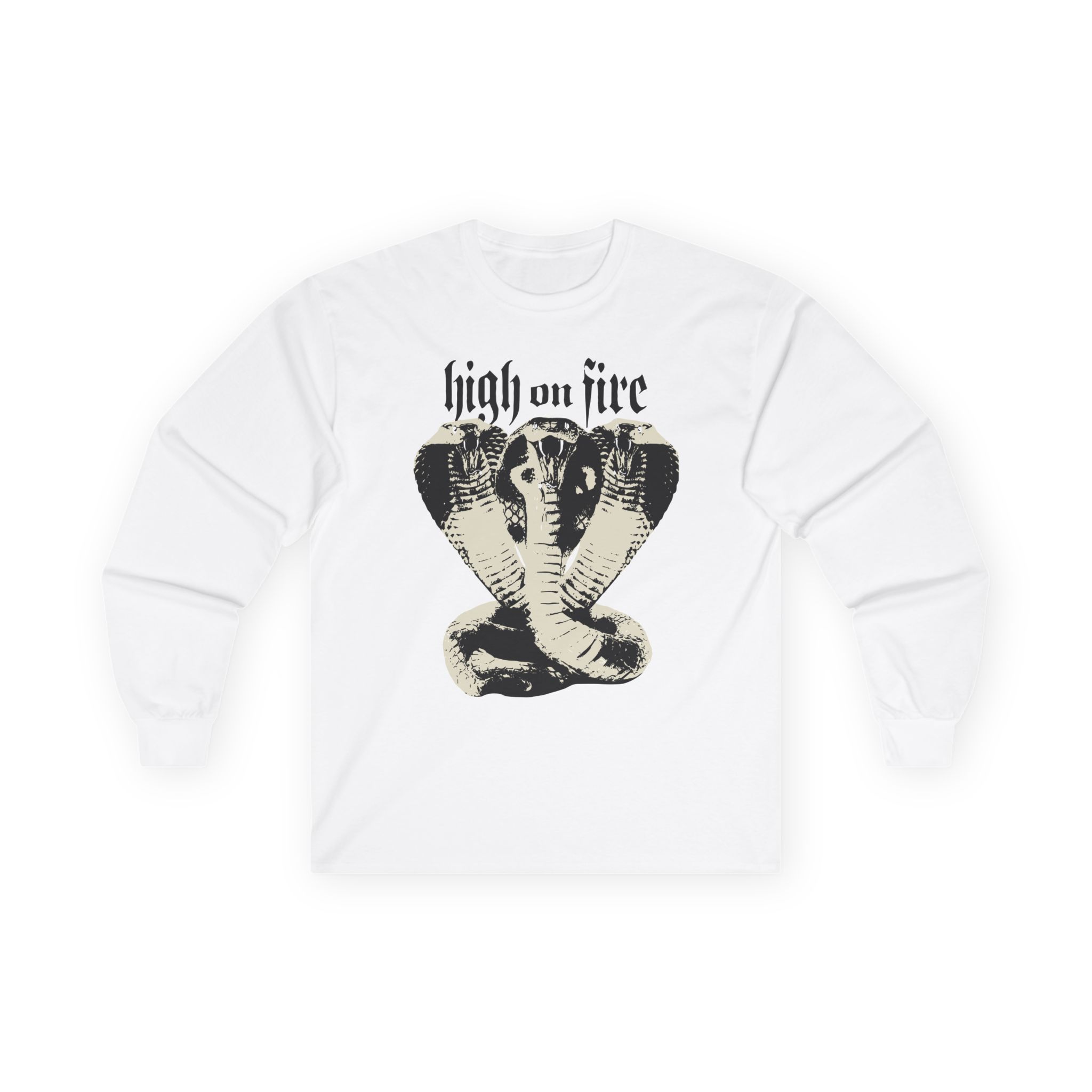 High on Fire Branca Snakes Unisex Ultra Cotton Long Sleeve Tee