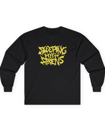 Sleeping With Sirens Metal Logo Unisex Ultra Cotton Long Sleeve Tee
