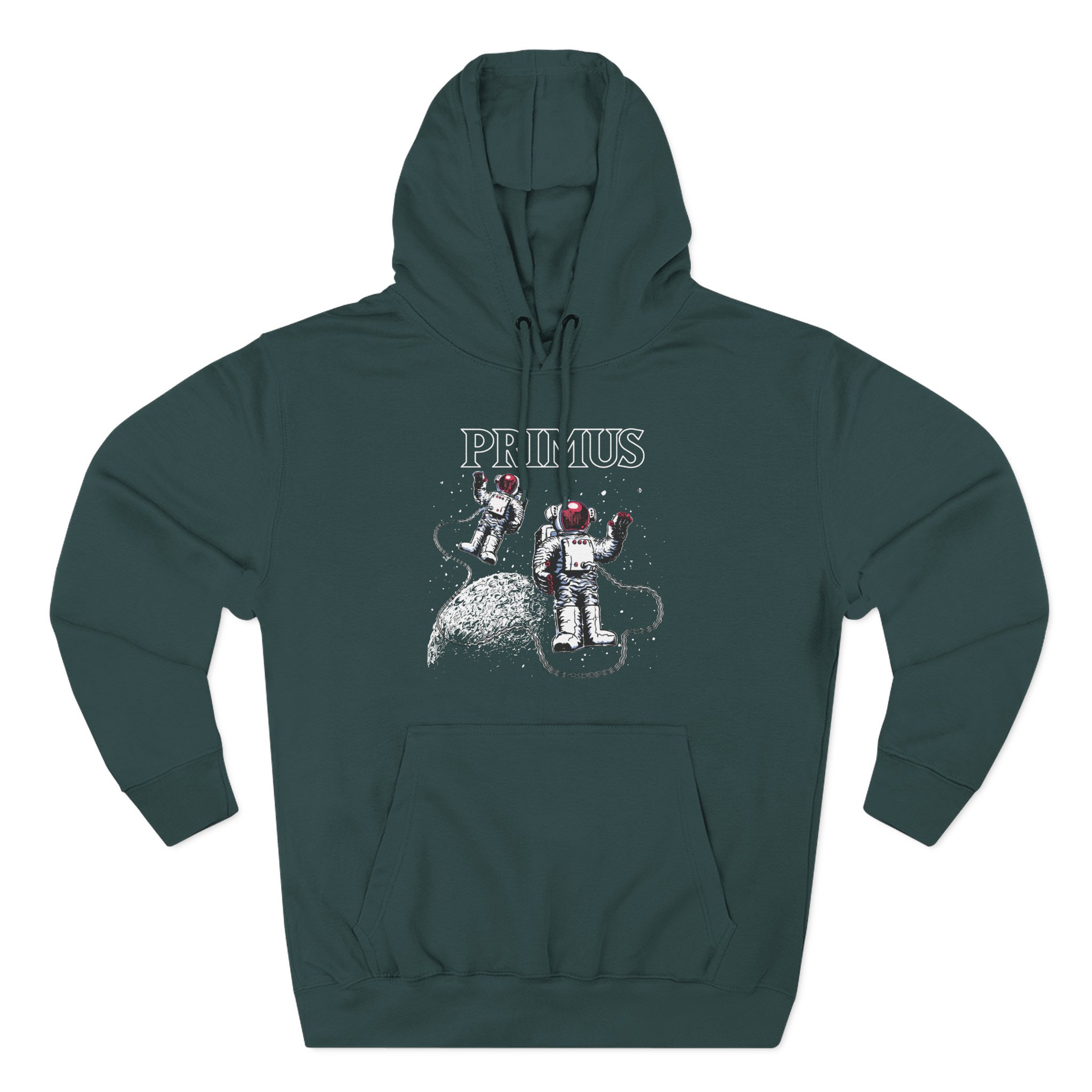 Primus Astronaut On The Moon Three-Panel Fleece Hoodie