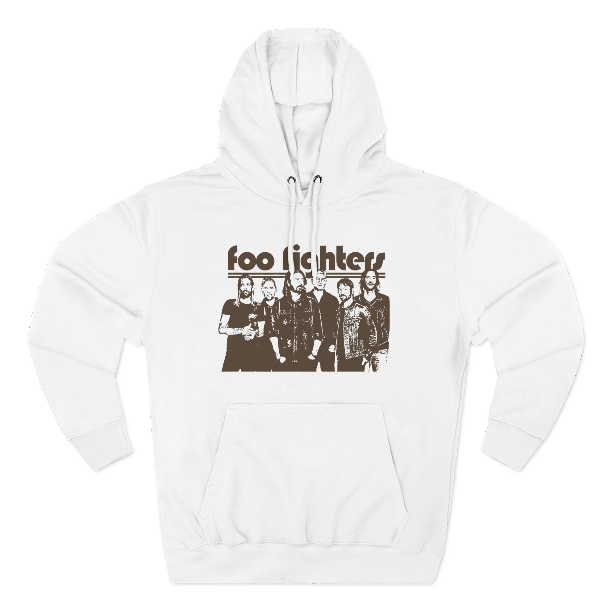Foo Fighters Retro Vibes Three-Panel Fleece Hoodie