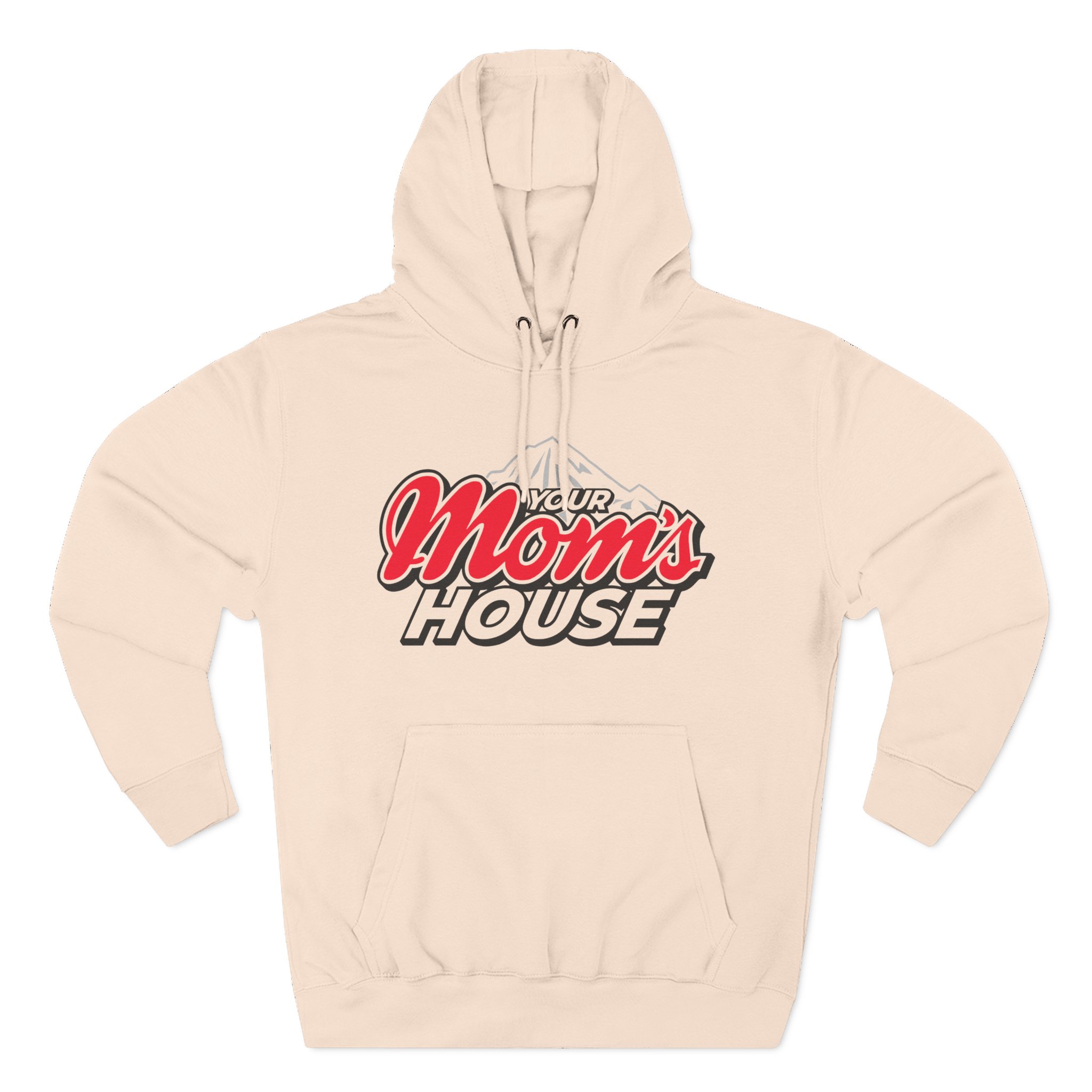 Ymh Your Mom's House Three-Panel Fleece Hoodie