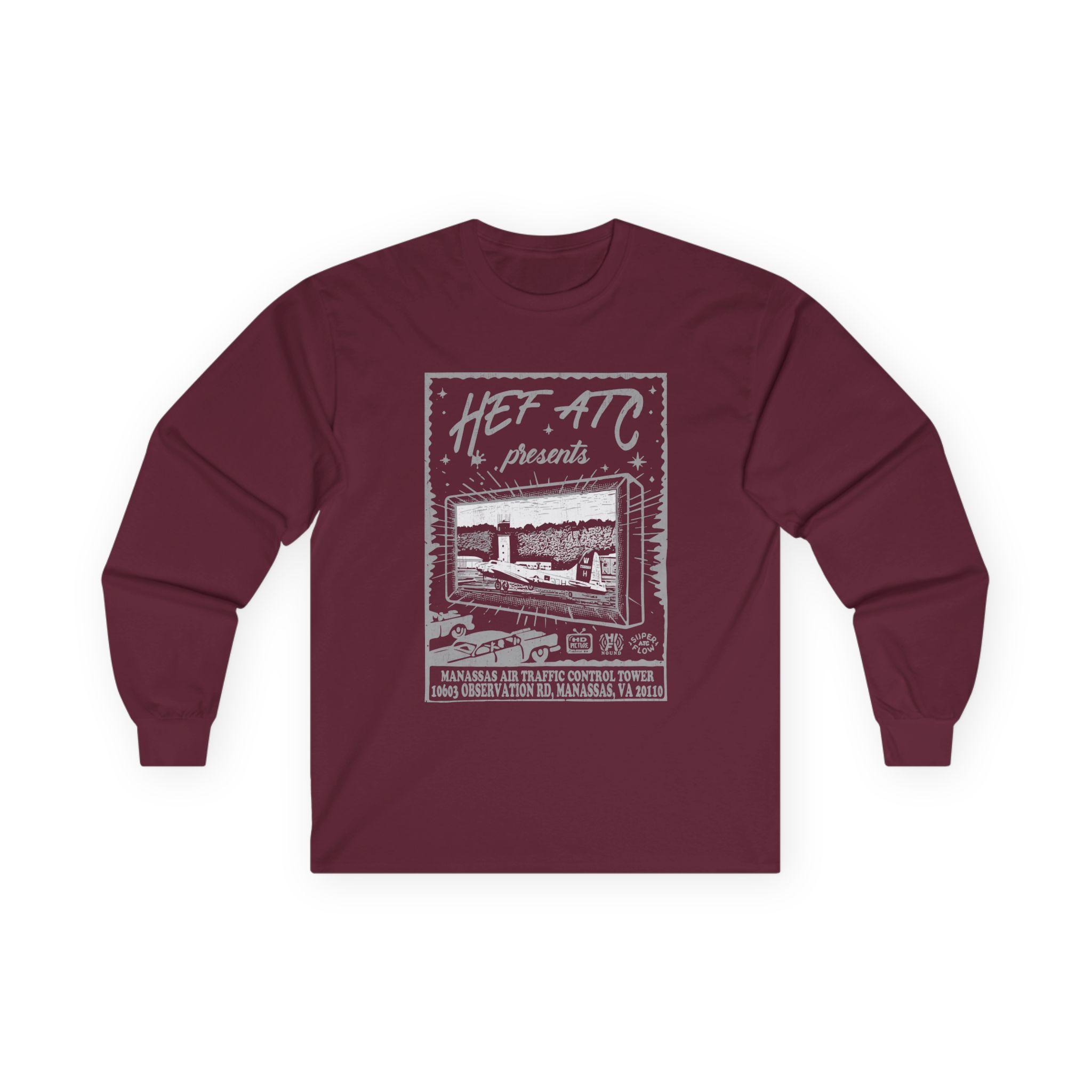 Hef Atc Unisex Ultra Cotton Long Sleeve Tee