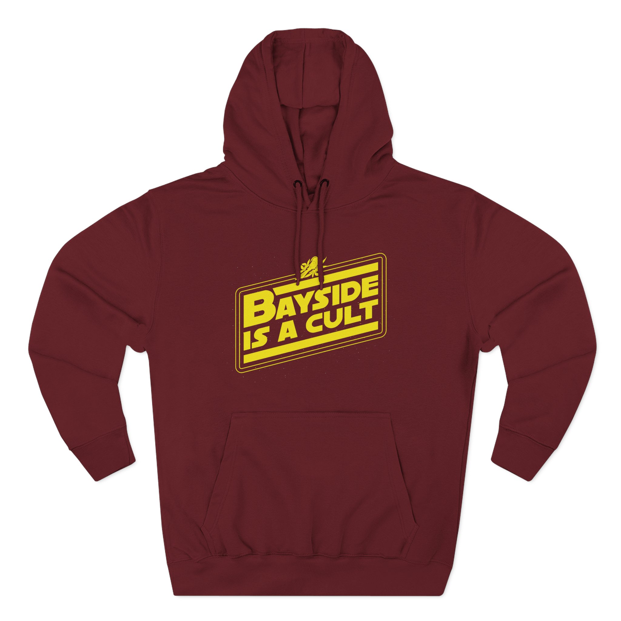 Bayside Three-Panel Fleece Hoodie