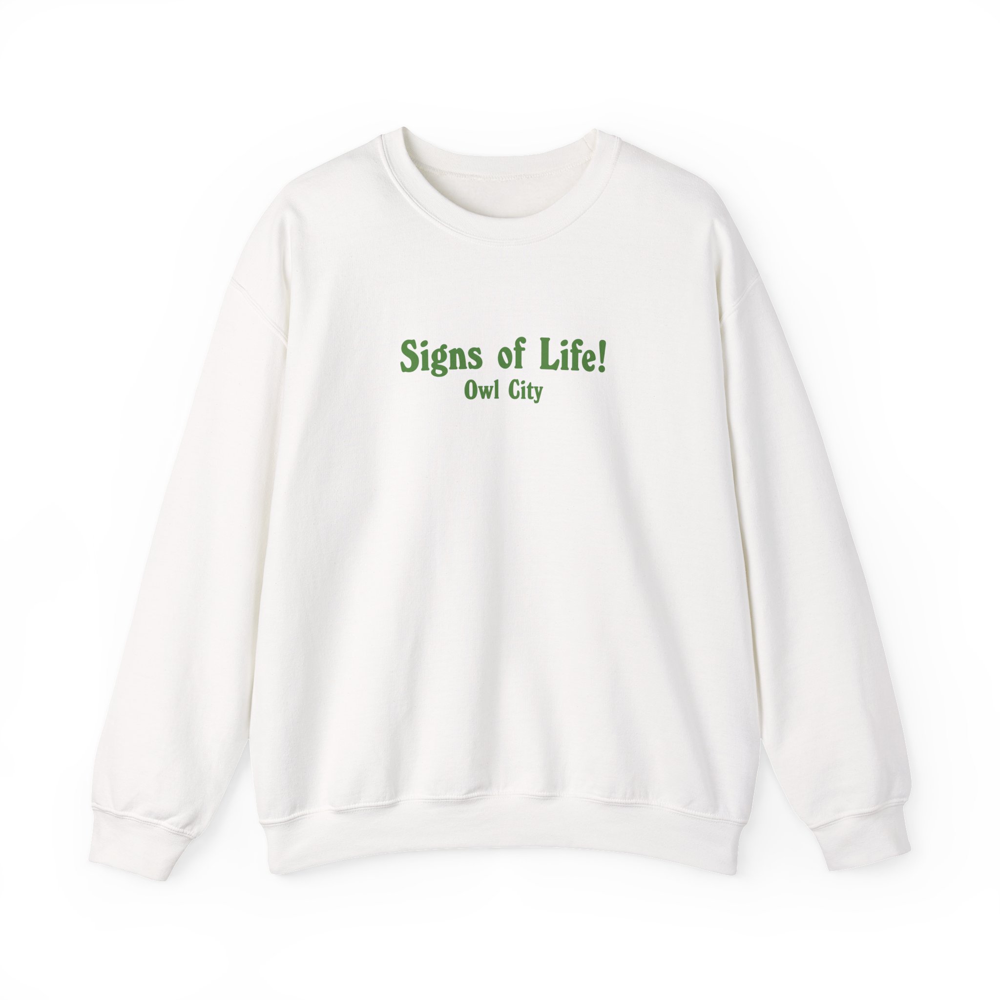 Owl City Signs of Life Unisex Heavy Blendâ„¢ Crewneck Sweatshirt