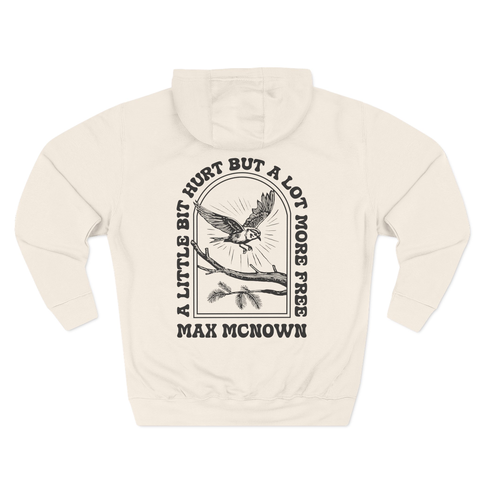 Max Mcnown a Lot More Free Three-Panel Fleece Hoodie