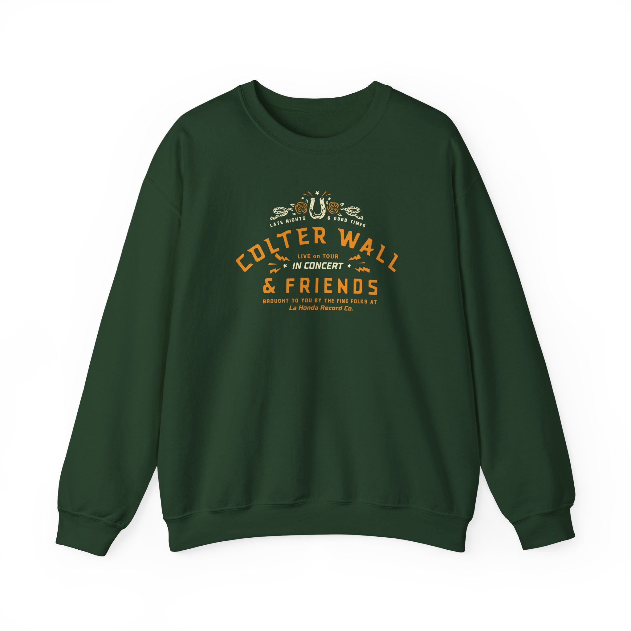 Colter Wall & Friends In Concert Unisex Heavy Blendâ„¢ Crewneck Sweatshirt