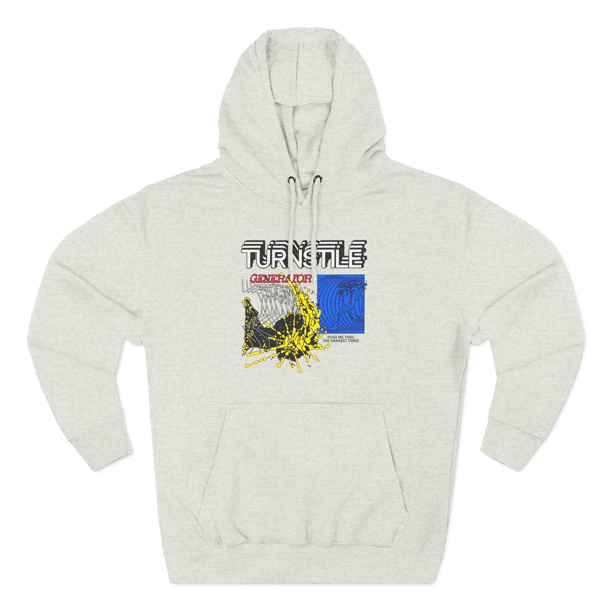 Turnstile Generator Three-Panel Fleece Hoodie