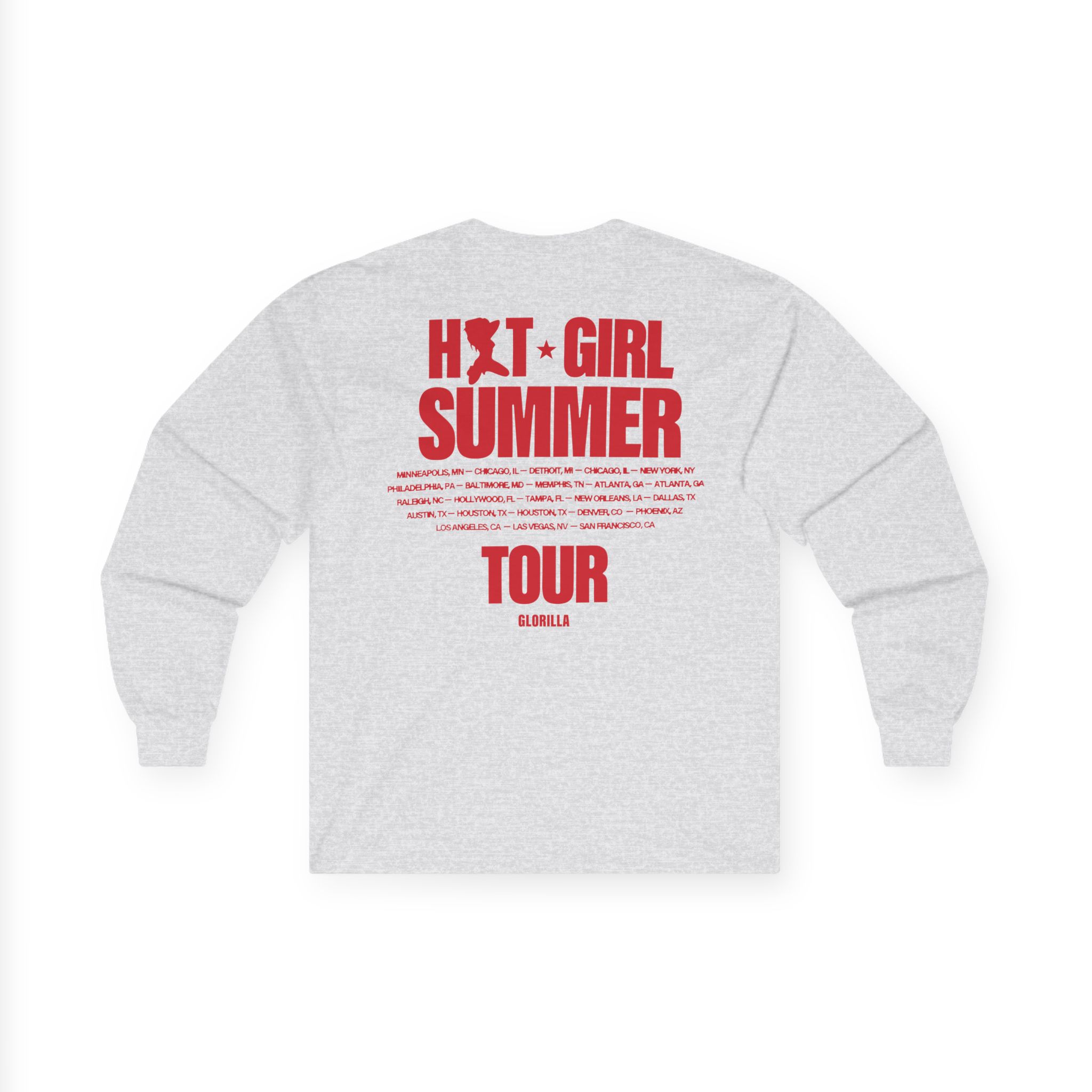 Glorilla Hot Girl Summer Tour Unisex Ultra Cotton Long Sleeve Tee