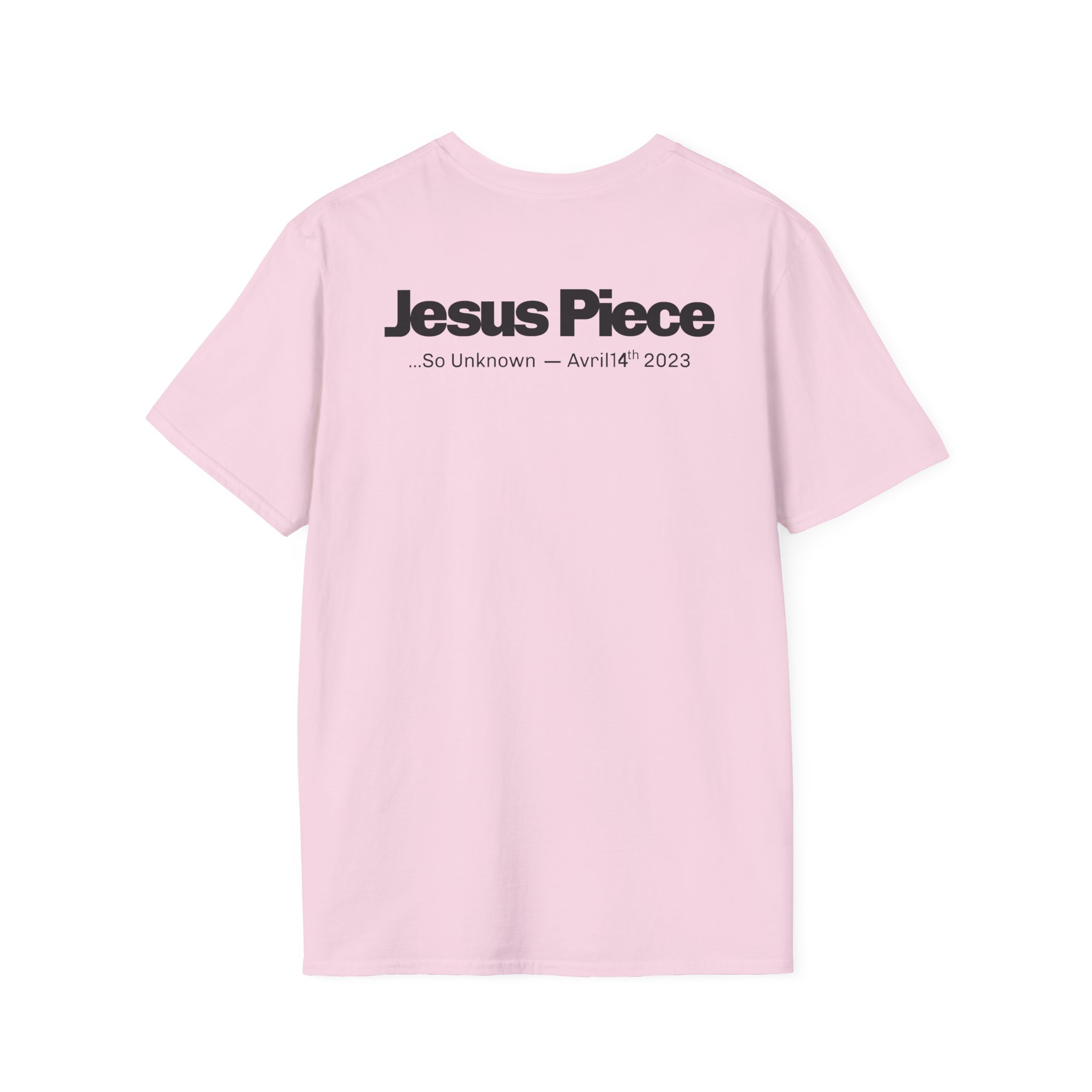 Jesus Piece Symbols Unisex Softstyle T-Shirt