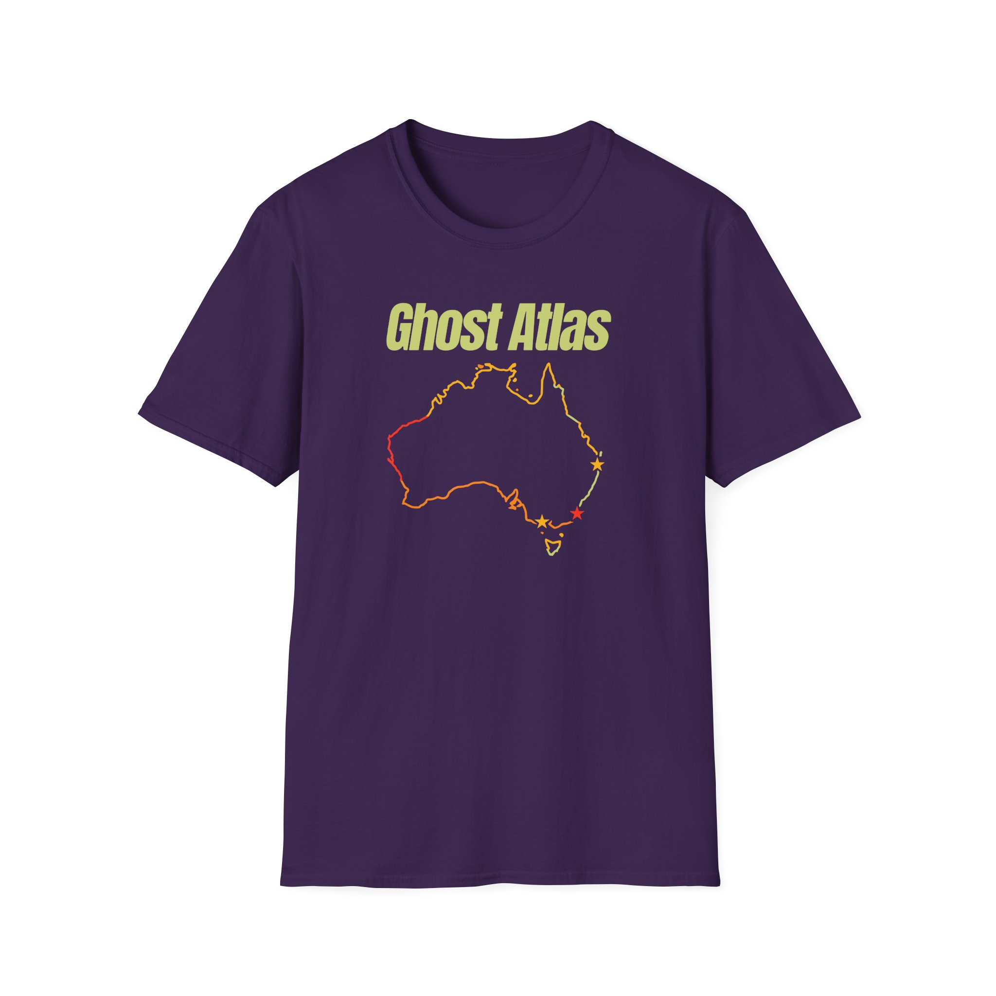 Ghost Atlas Unisex Softstyle T-Shirt