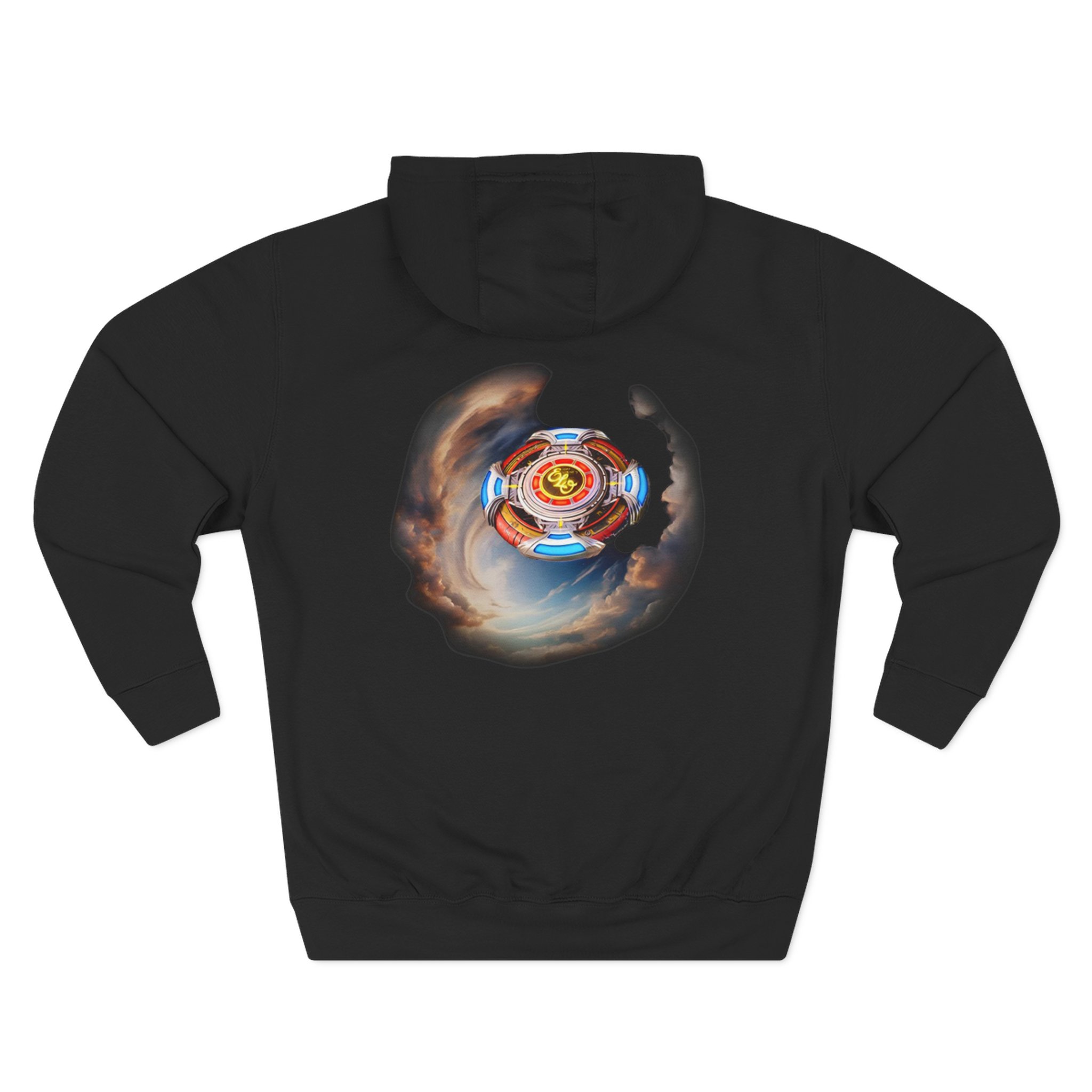Elo Spaceship Sky Three-Panel Fleece Hoodie