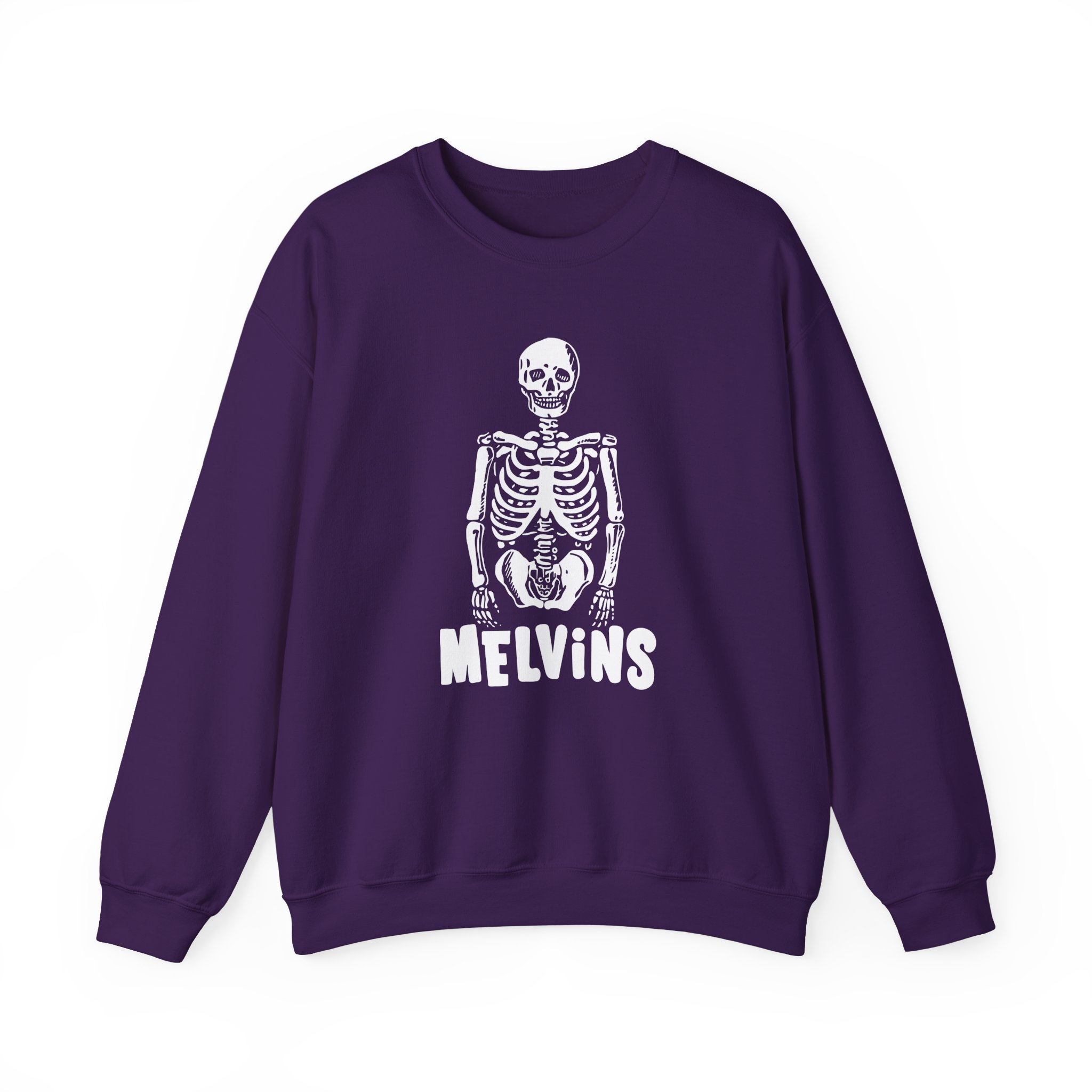 Melvins Skeleton Logo Unisex Heavy Blendâ„¢ Crewneck Sweatshirt