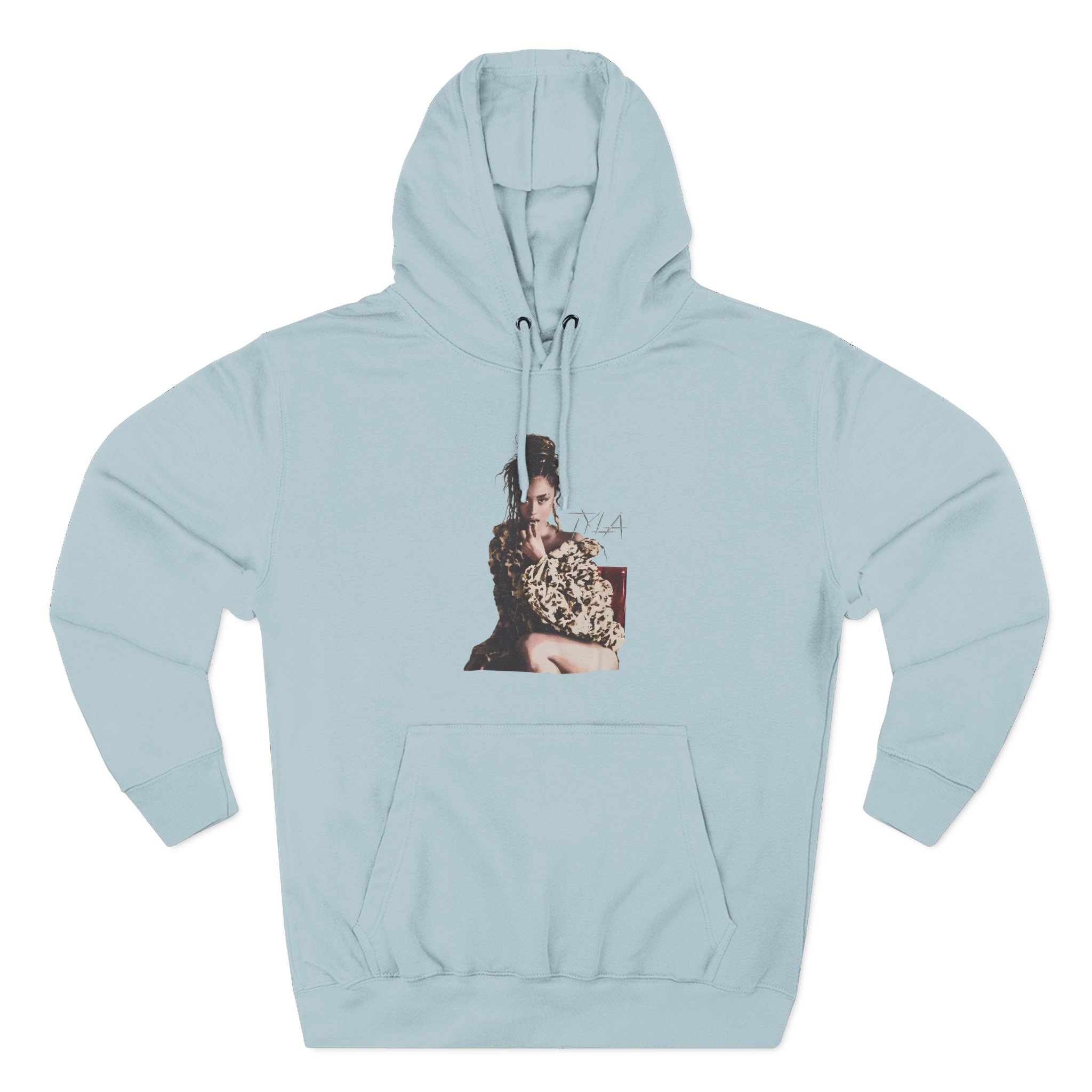 Tyla Sitting Portrait Three-Panel Fleece Hoodie