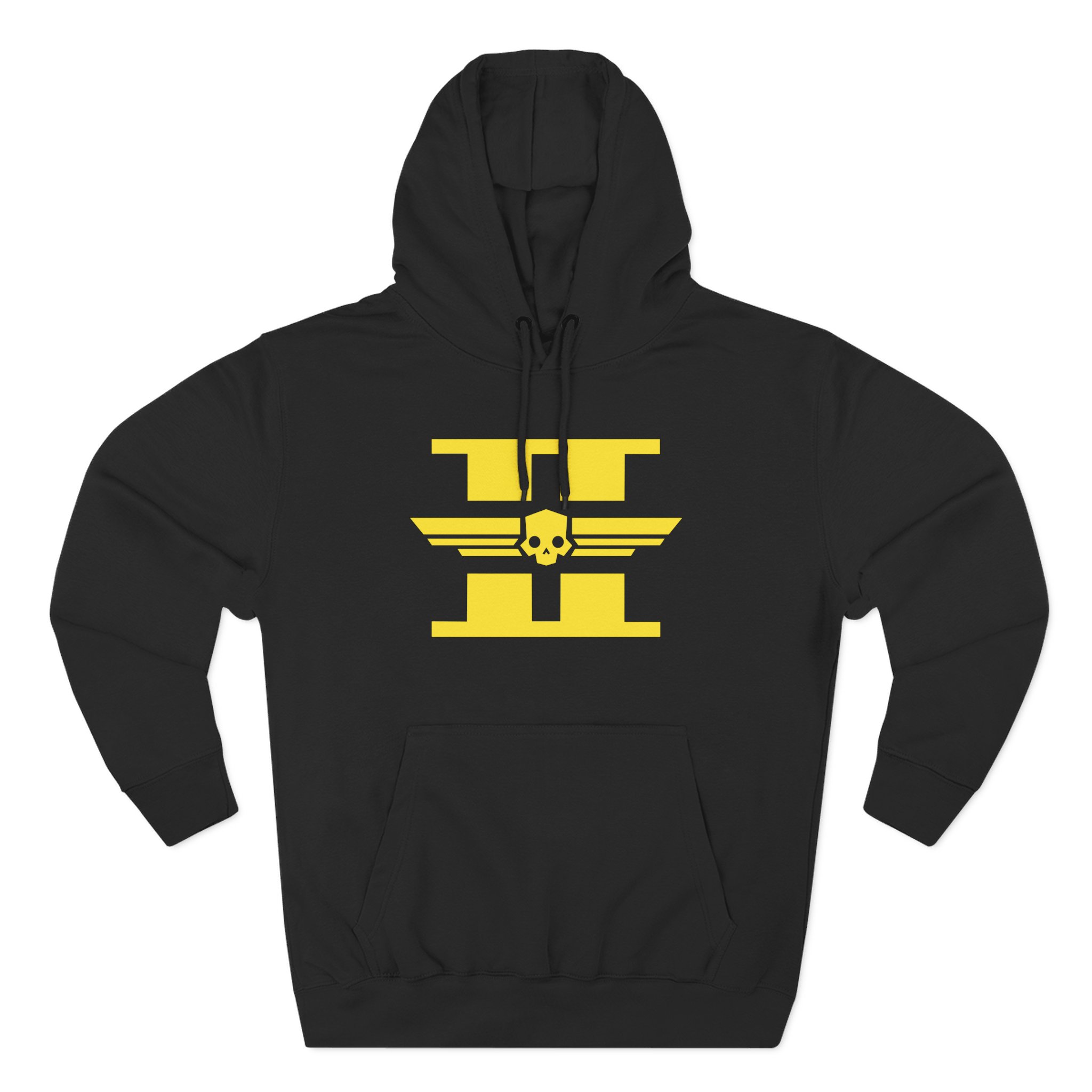 Helldivers Fan Icon Three-Panel Fleece Hoodie