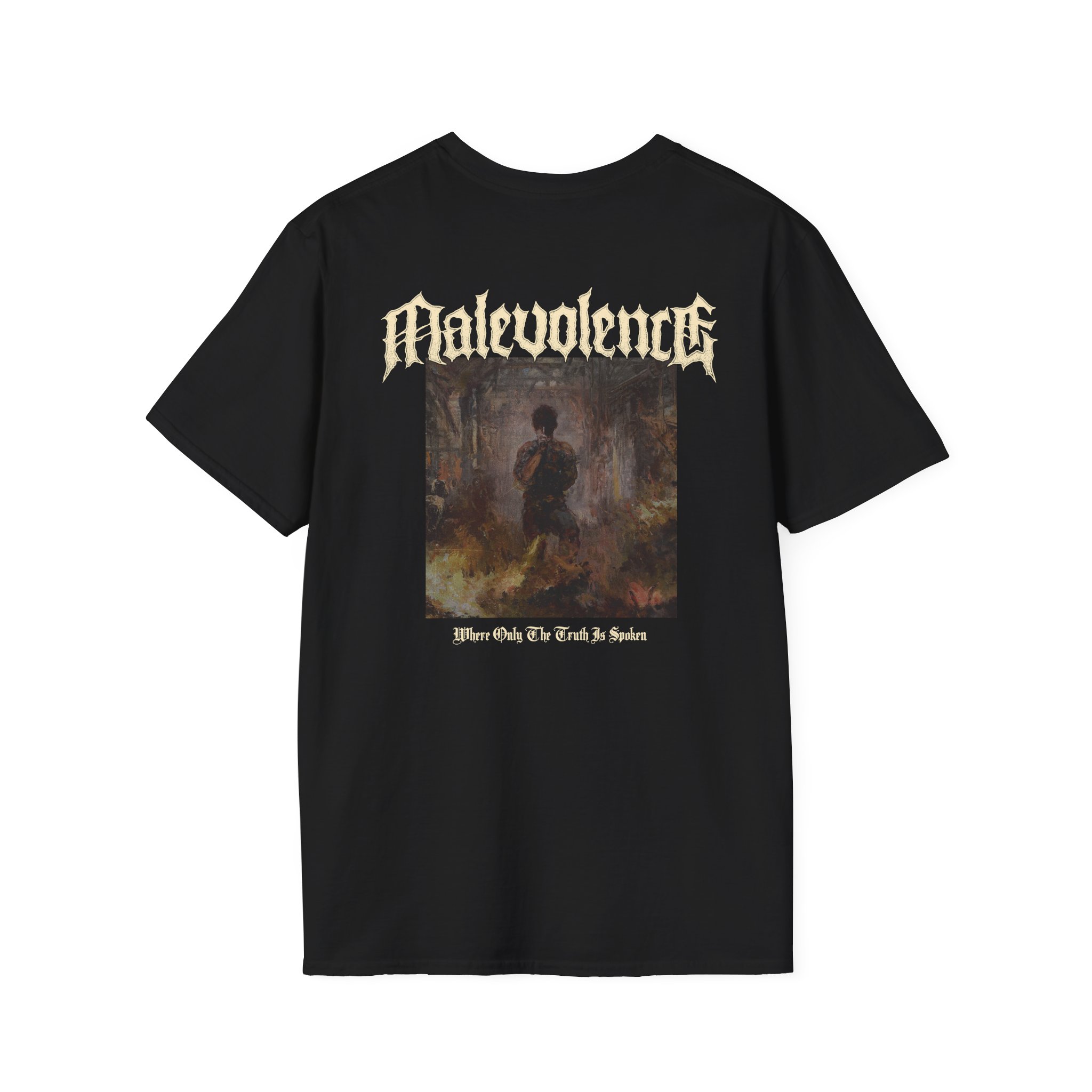 Malevolence Where Only the Truth is Spoken Unisex Softstyle T-Shirt