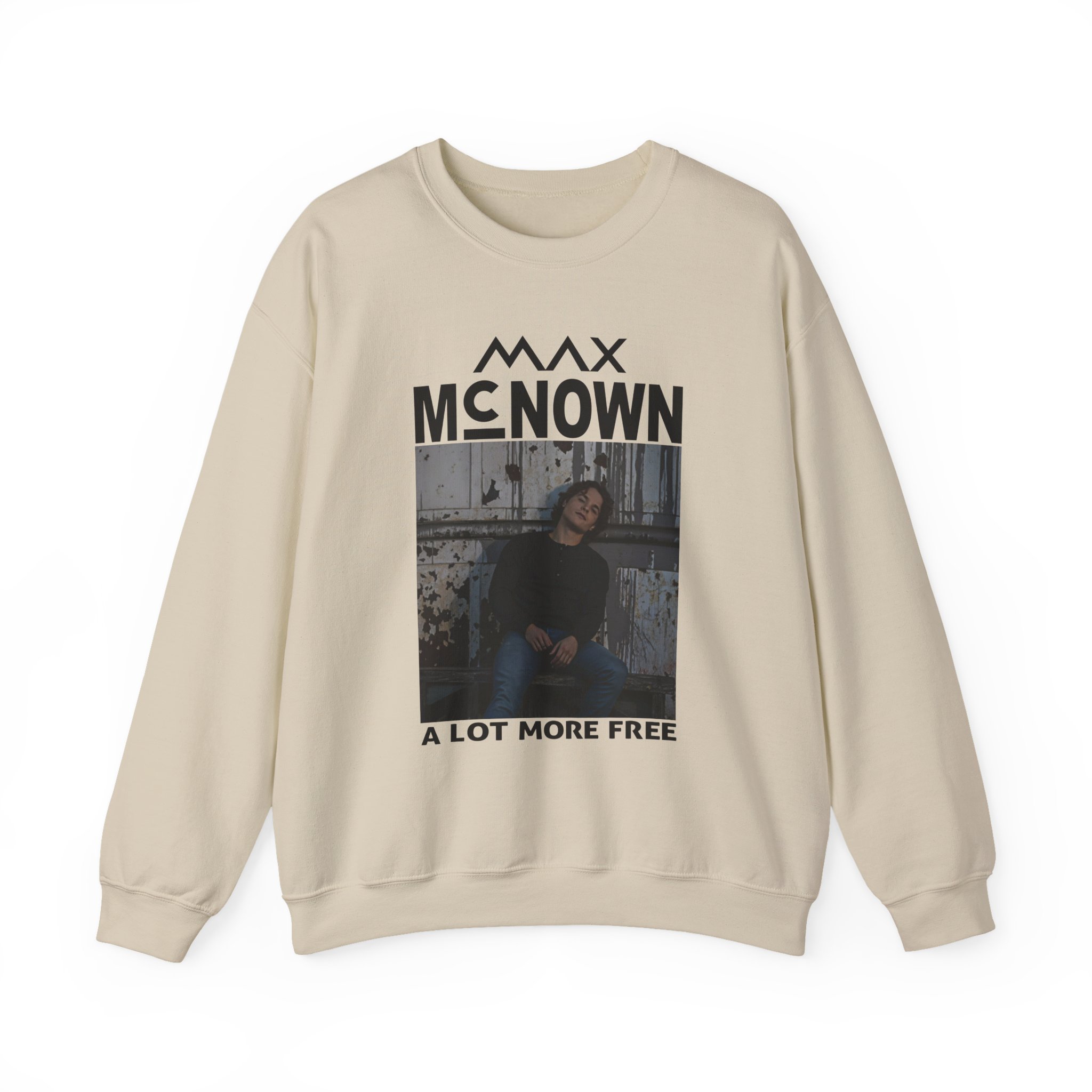 Max Mcnown a Lot More Free Photo Unisex Heavy Blendâ„¢ Crewneck Sweatshirt