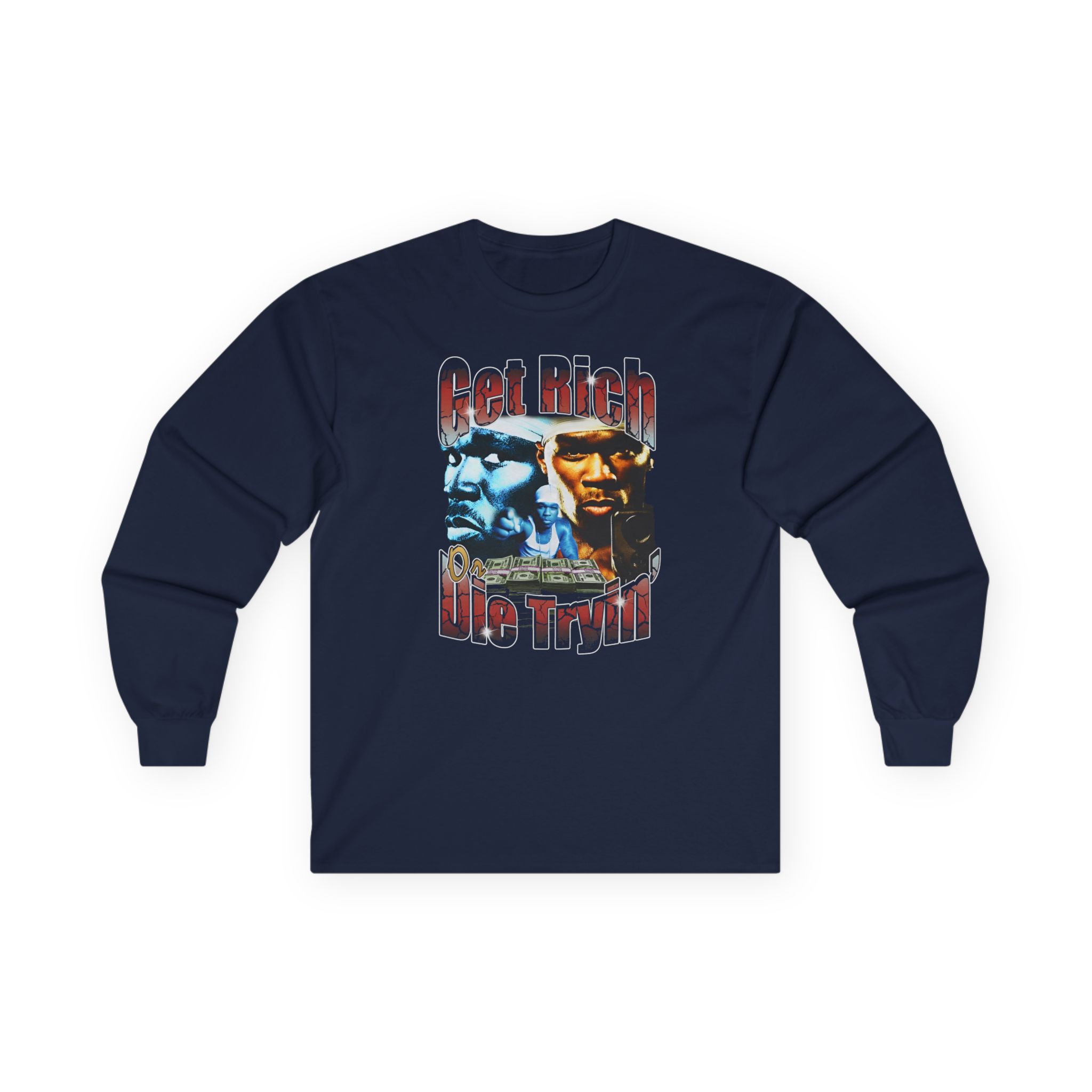 50 Cent Get Rich or Die Tryin Unisex Ultra Cotton Long Sleeve Tee