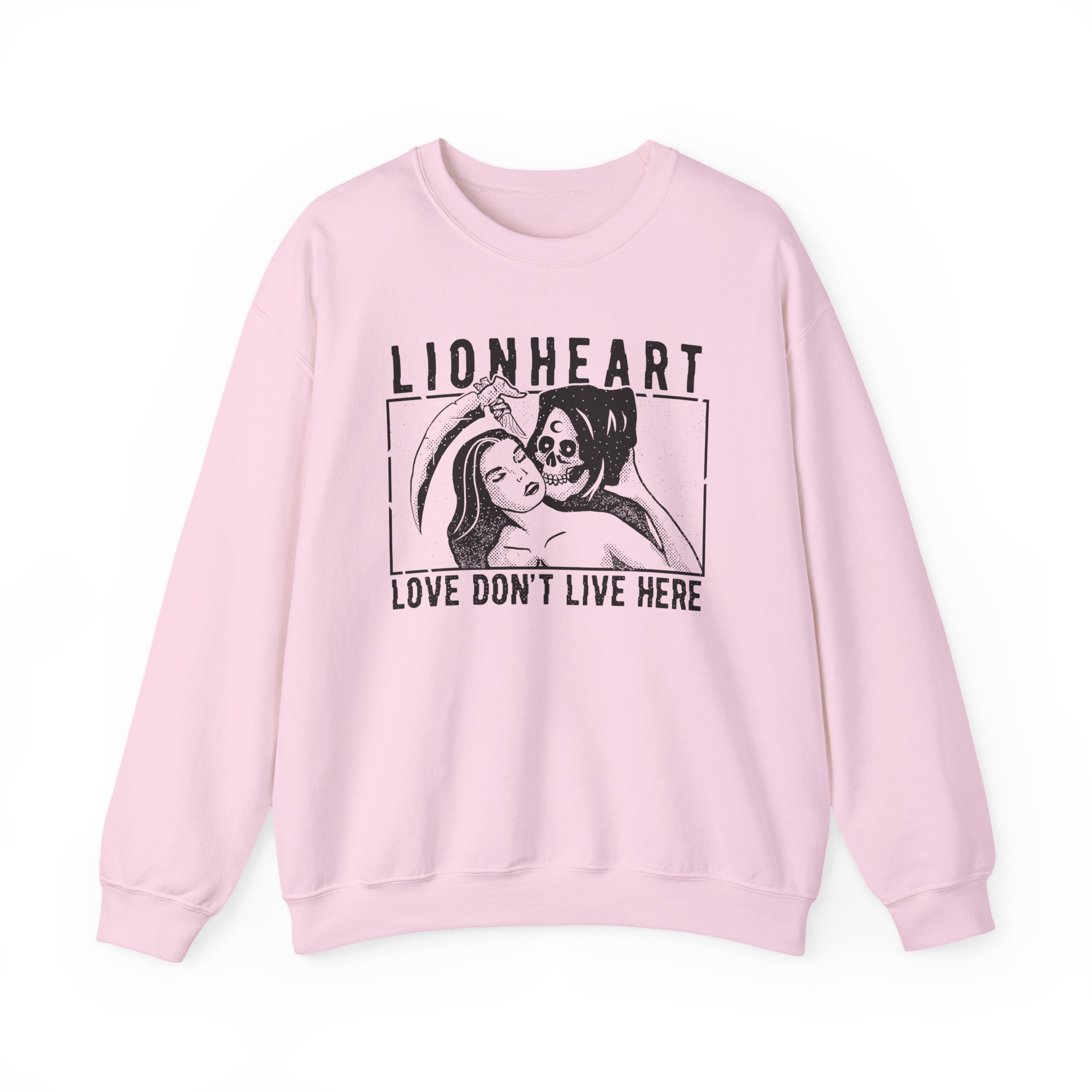 Lionheart "Love Don't Reaper" Unisex Heavy Blendâ„¢ Crewneck Sweatshirt