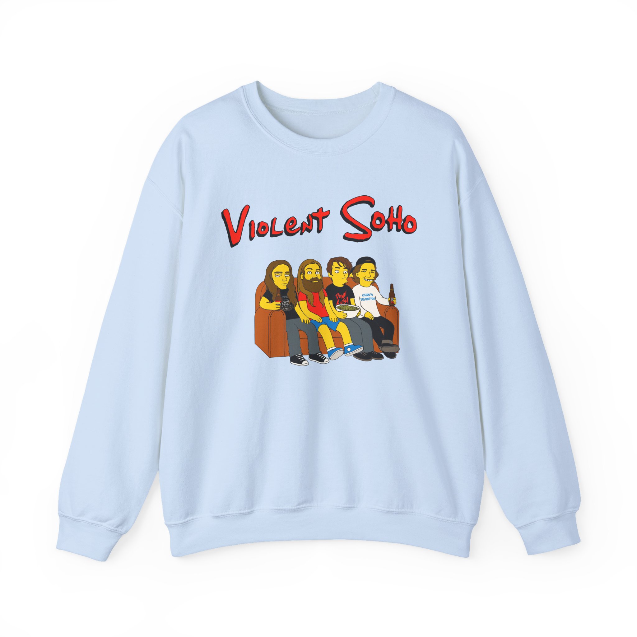 Violent Soho Springfield 4122 Unisex Heavy Blendâ„¢ Crewneck Sweatshirt