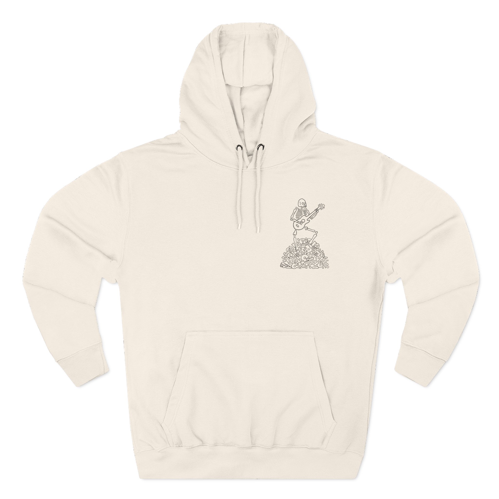 I Think You Should Leave the Night That the Skeletons Came to Life Three-Panel Fleece Hoodie