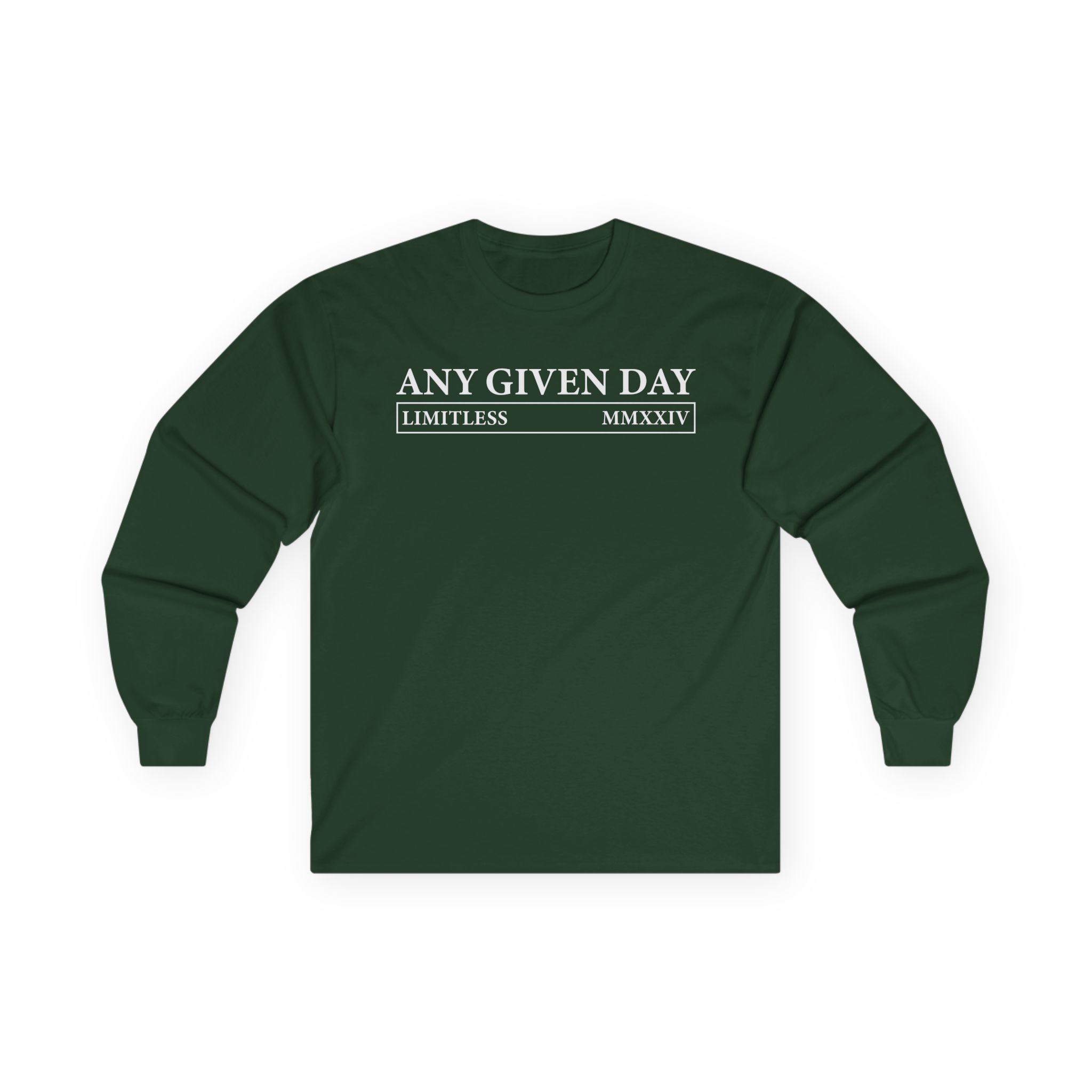 Any Given Day Limitless Unisex Ultra Cotton Long Sleeve Tee