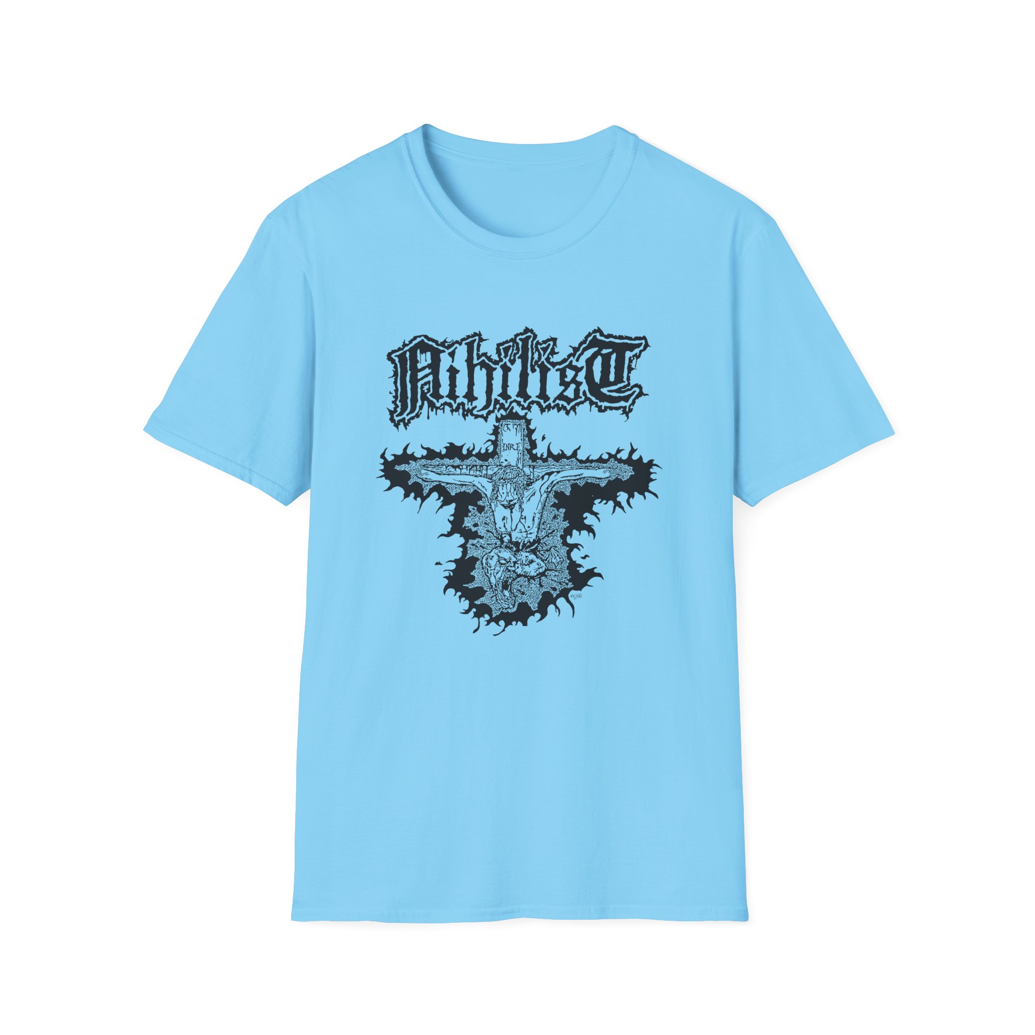 Entombed Nihilist Cross Unisex Softstyle T-Shirt