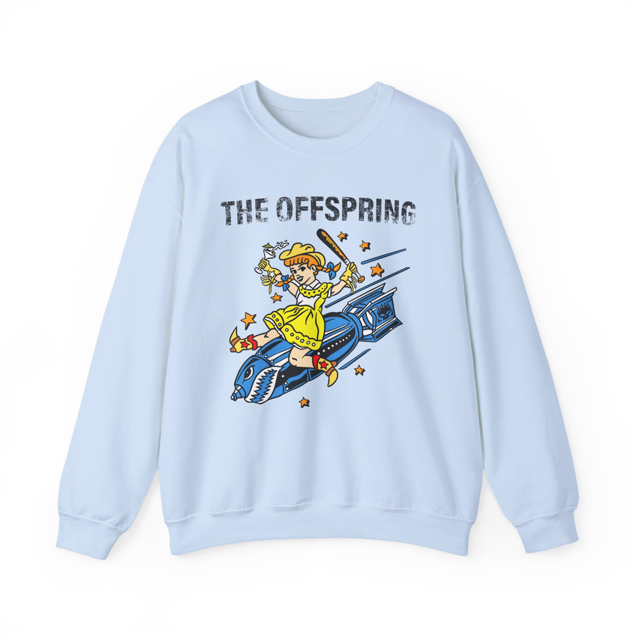 The Offspring Bomb Unisex Heavy Blendâ„¢ Crewneck Sweatshirt