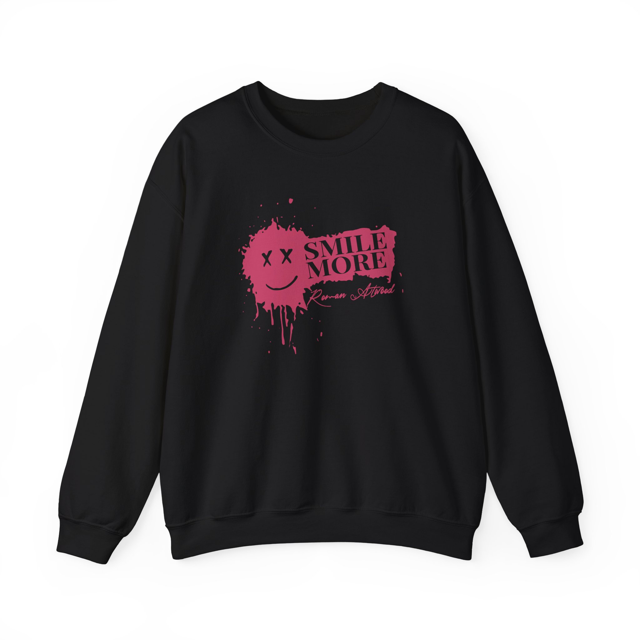 Roman Atwood Smile More Unisex Heavy Blendâ„¢ Crewneck Sweatshirt