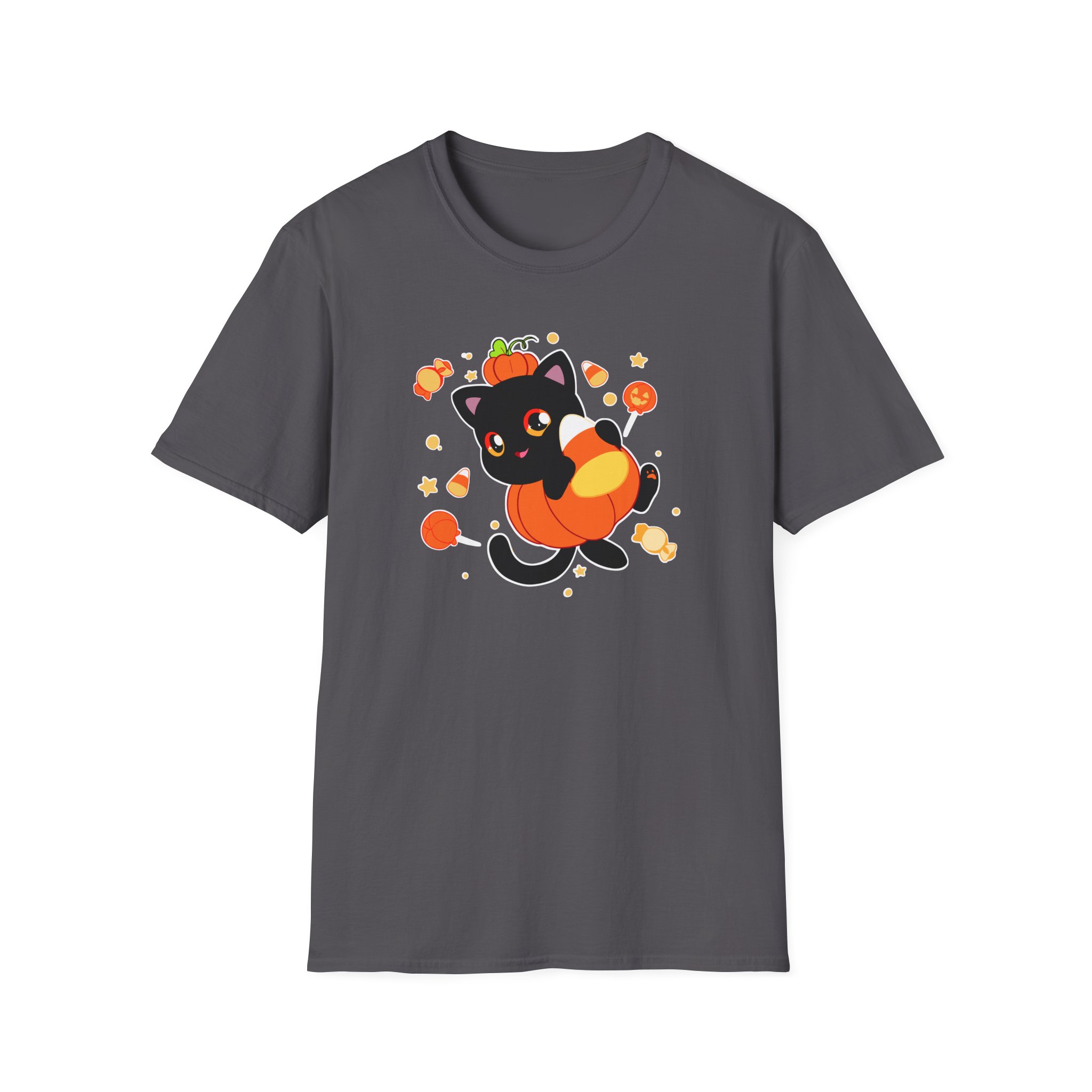Aphmau Pumpkin Cat Unisex Softstyle T-Shirt