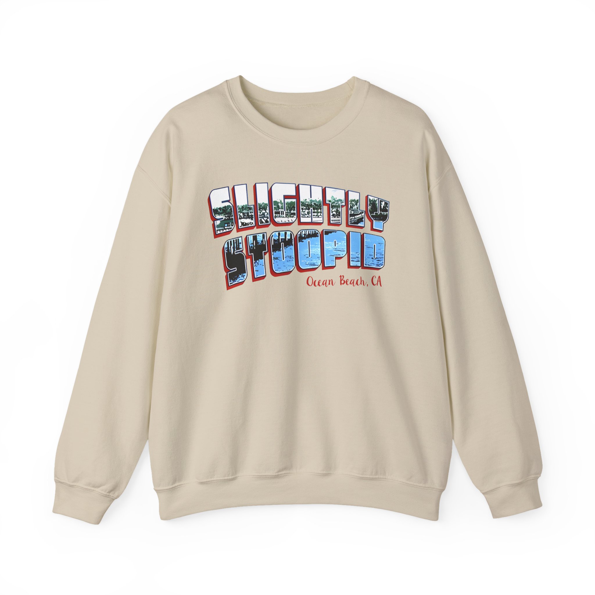 Slightly Stoopid Ocean Beach, Ca Unisex Heavy Blendâ„¢ Crewneck Sweatshirt